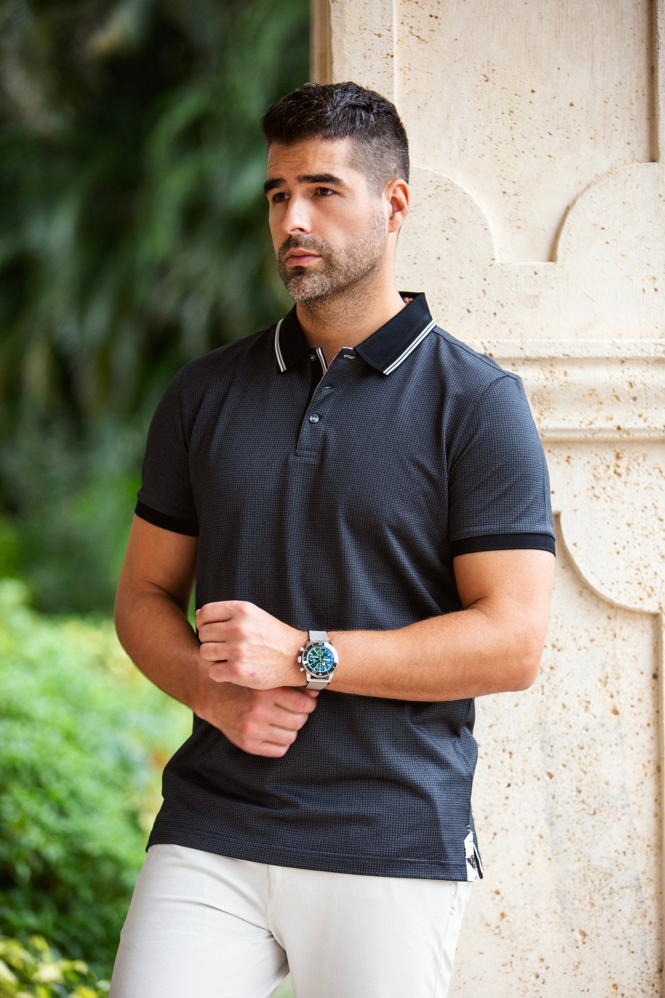 POLO | PUNTAGORDA, Negro - AU NOIR