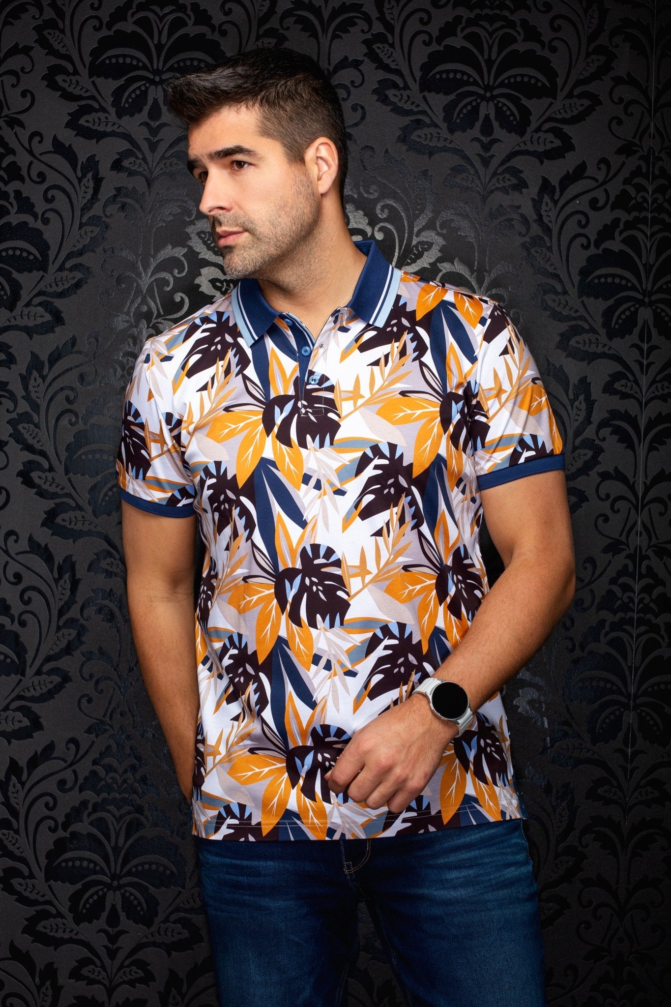 POLO | RAINBLOOM, Blue Gold - AU NOIR