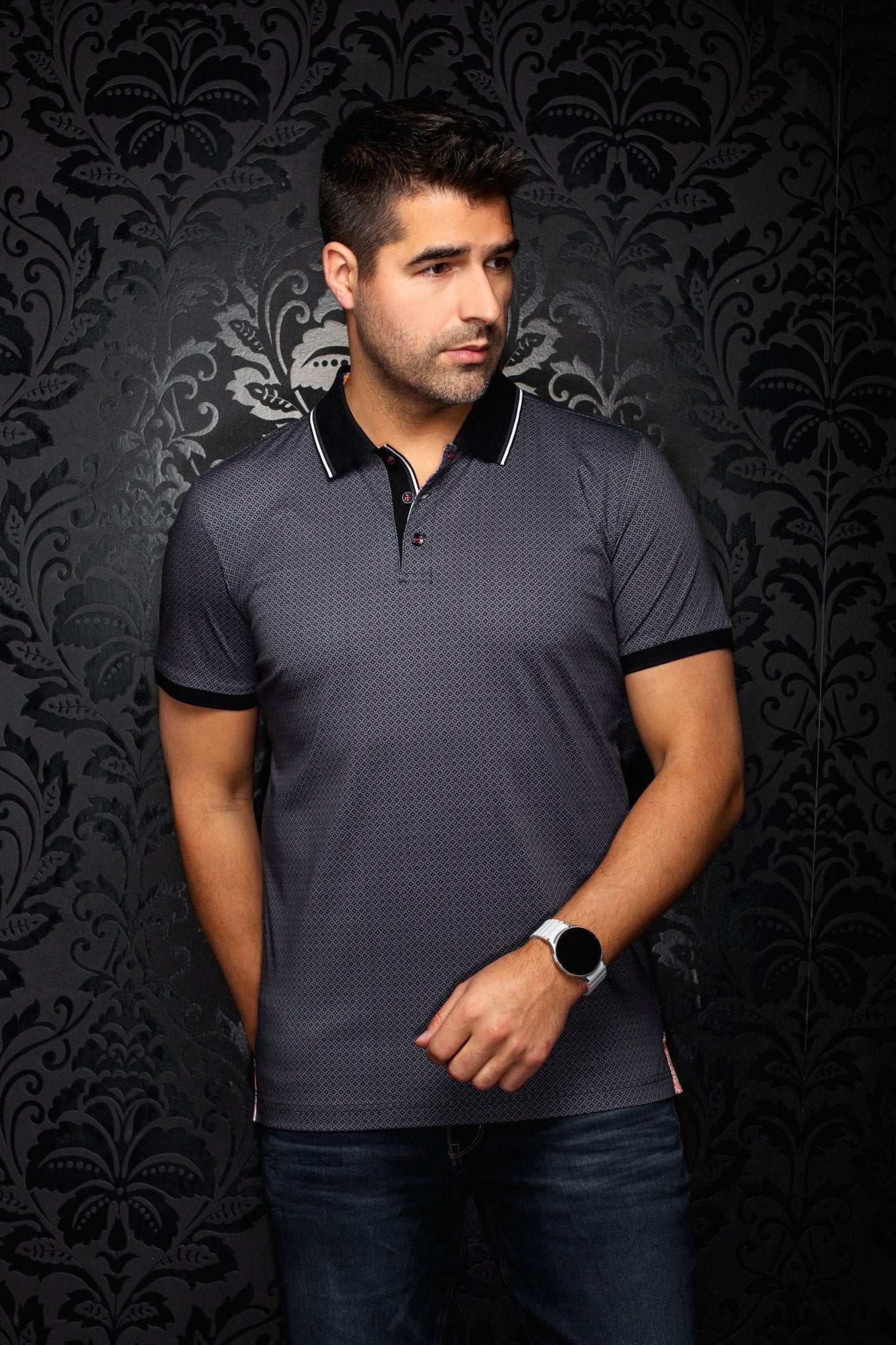 POLO | SEACLIFF, Black - AU NOIR