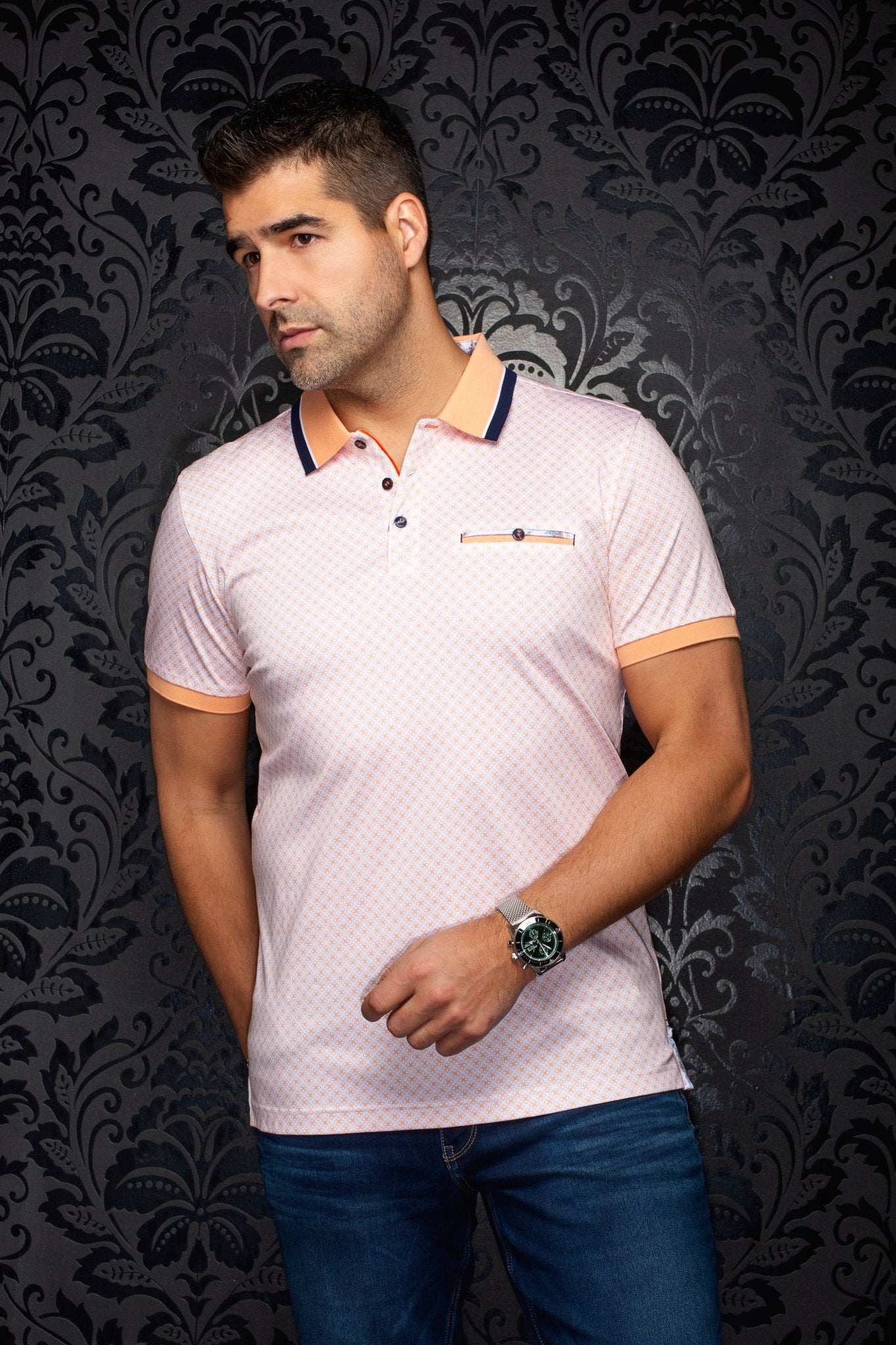 POLO | TREVOR, Orange - AU NOIR