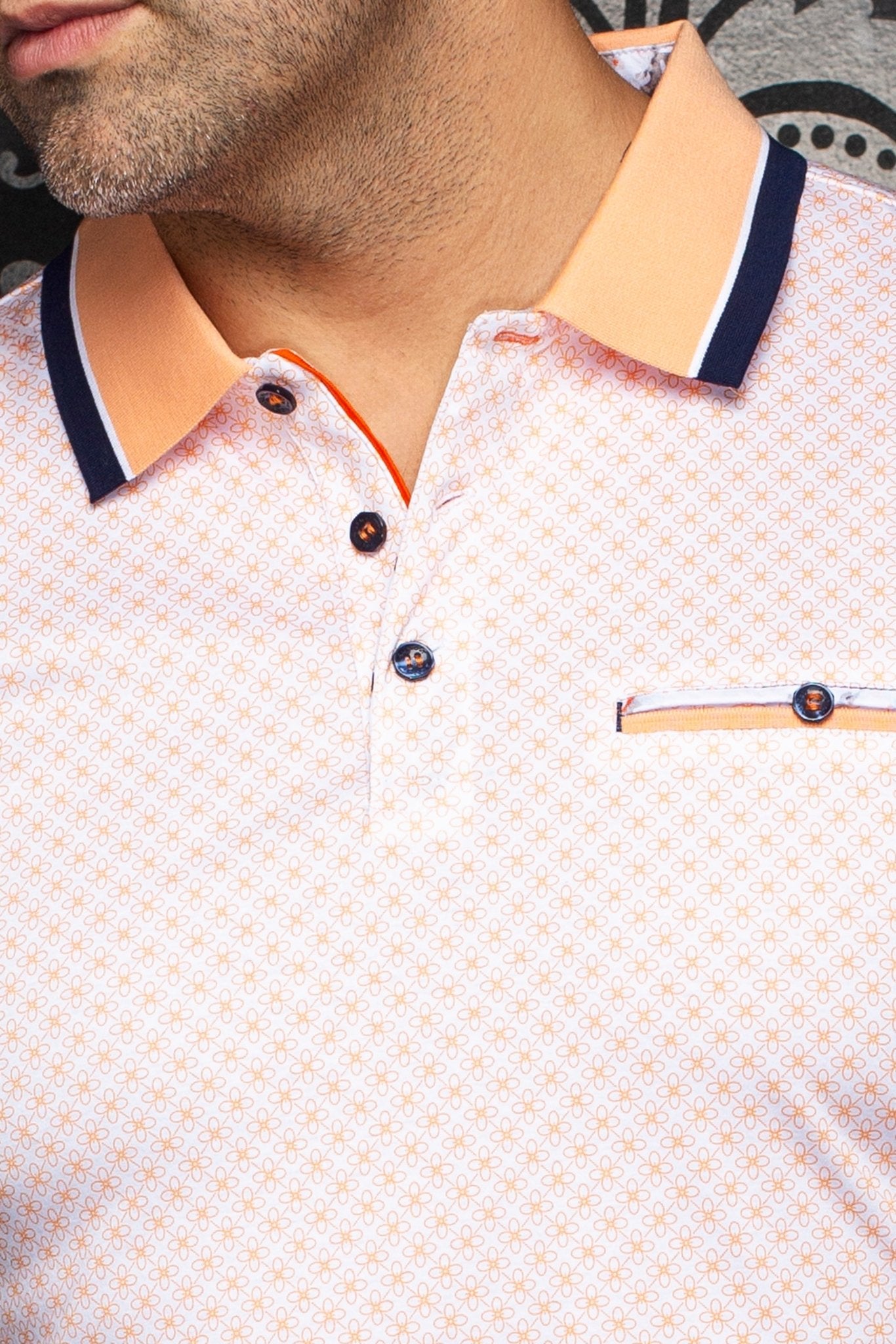 POLO | TREVOR, Orange - AU NOIR