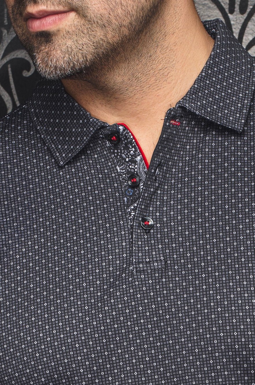 POLO SHIRT | WILLYS, Black - AU NOIR