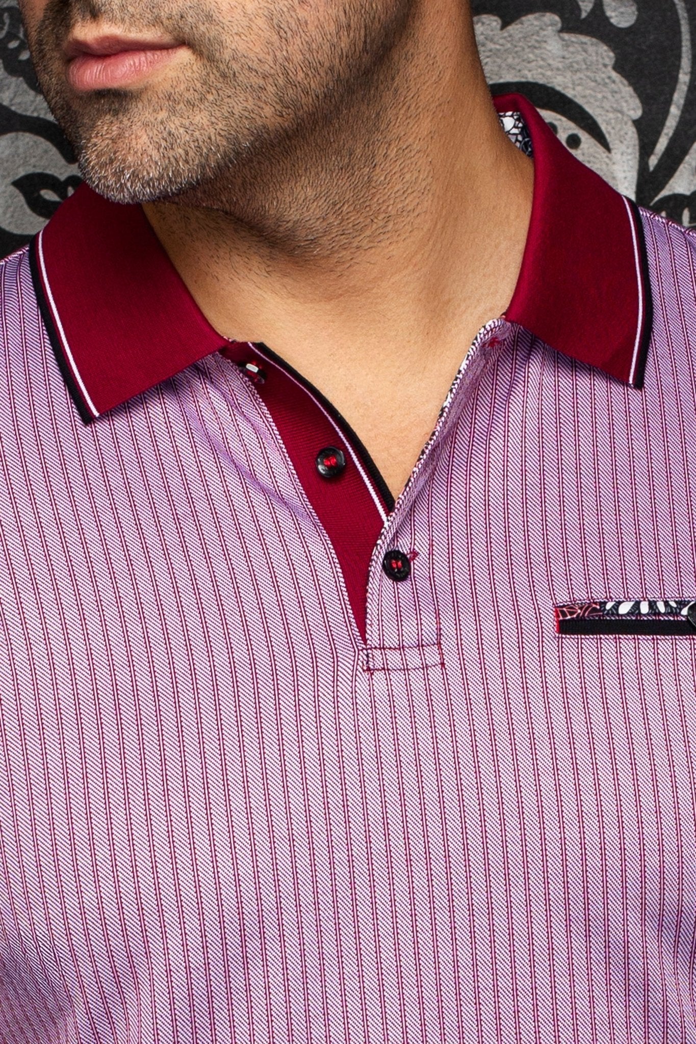 POLO | ZAGORA, Red - AU NOIR