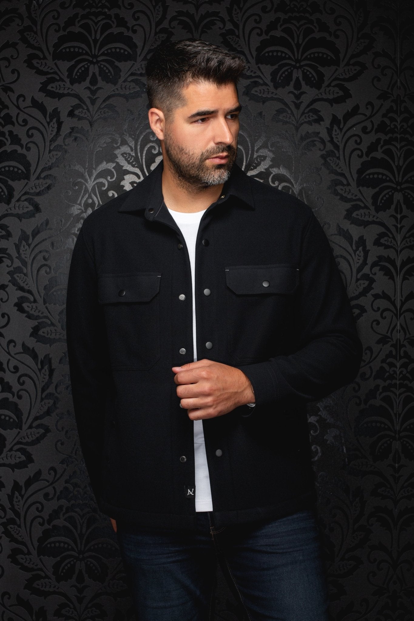 OVERSHIRT | GRADO, Black - AU NOIR