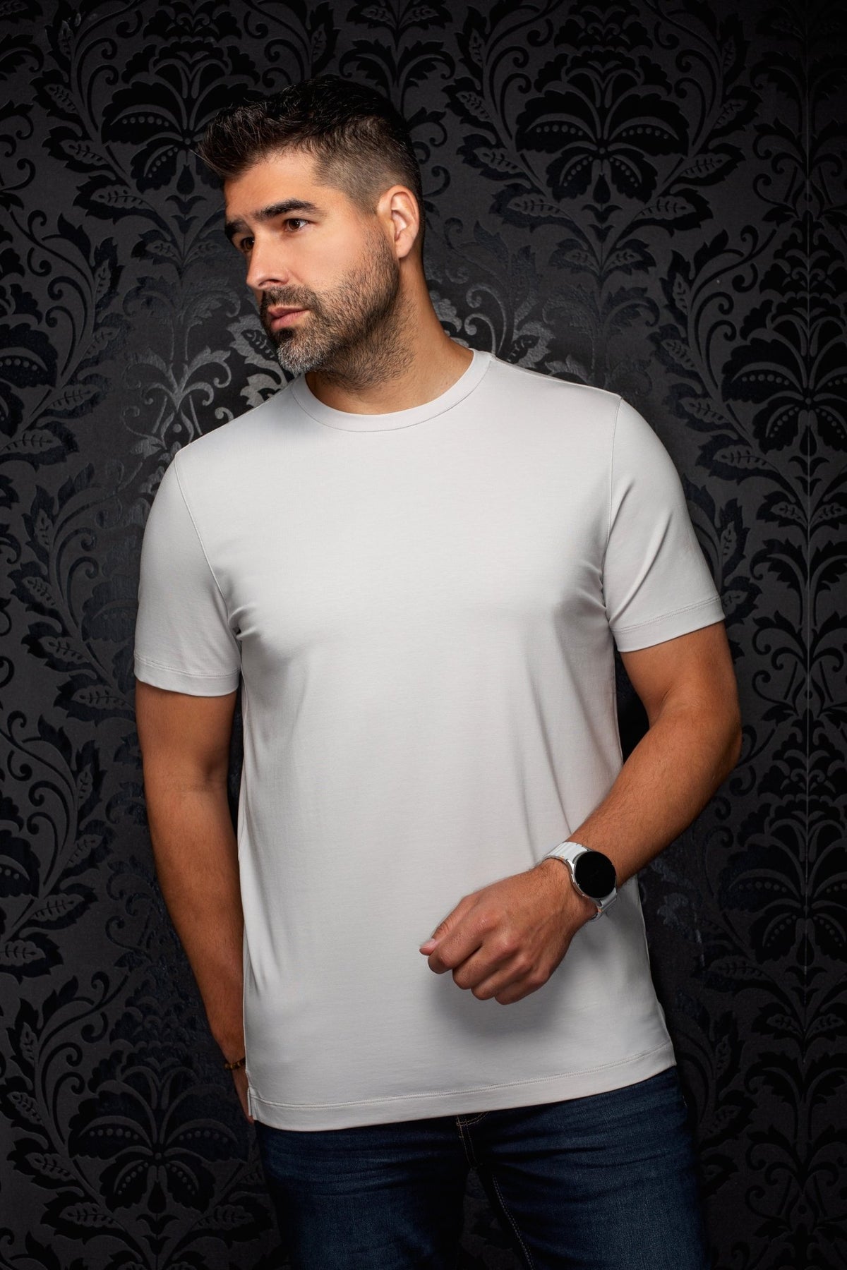 T-shirt | C-MAVEN, Dust Grey - AU NOIR