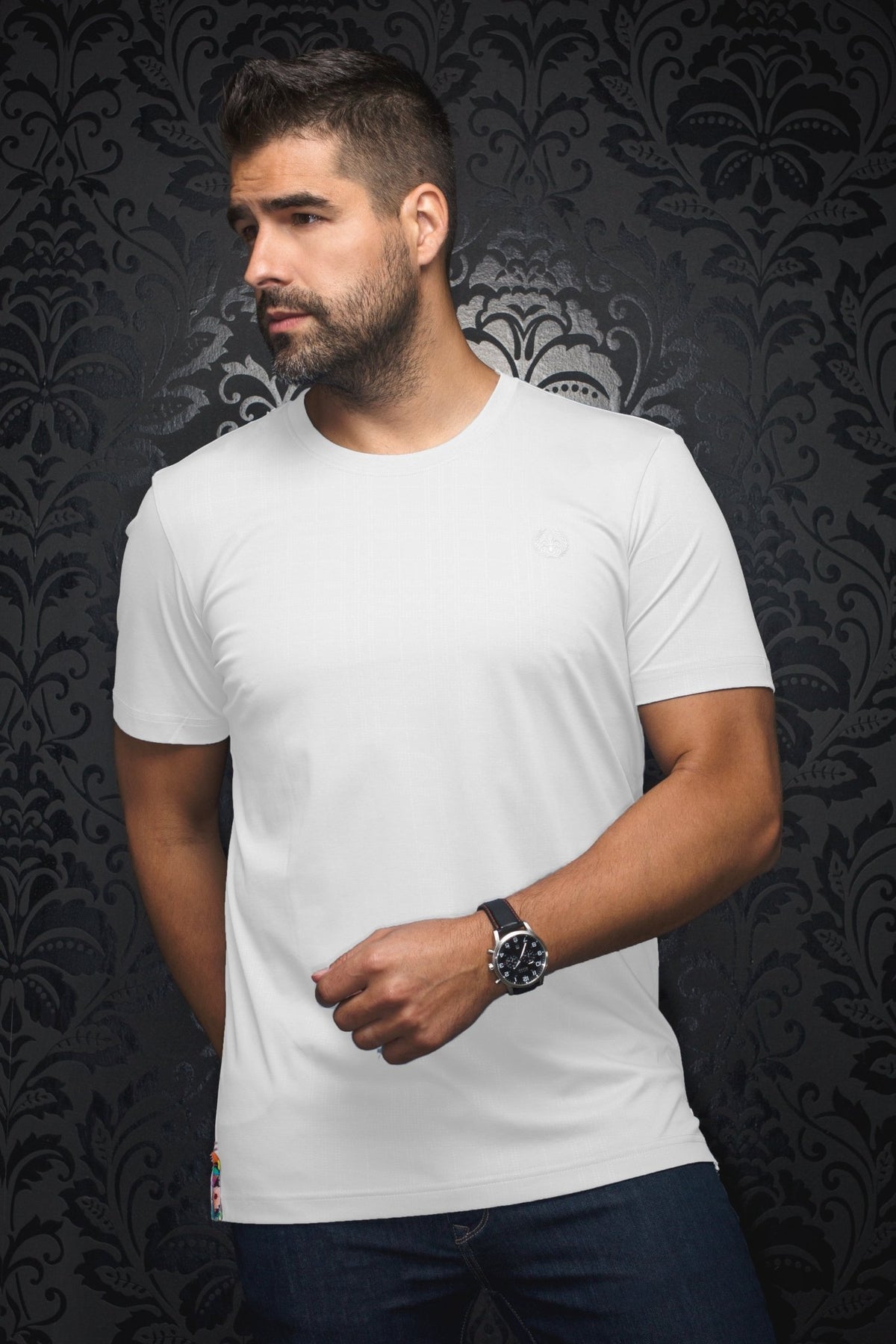 Camiseta | C - VARENNA, blanco - AU NOIR