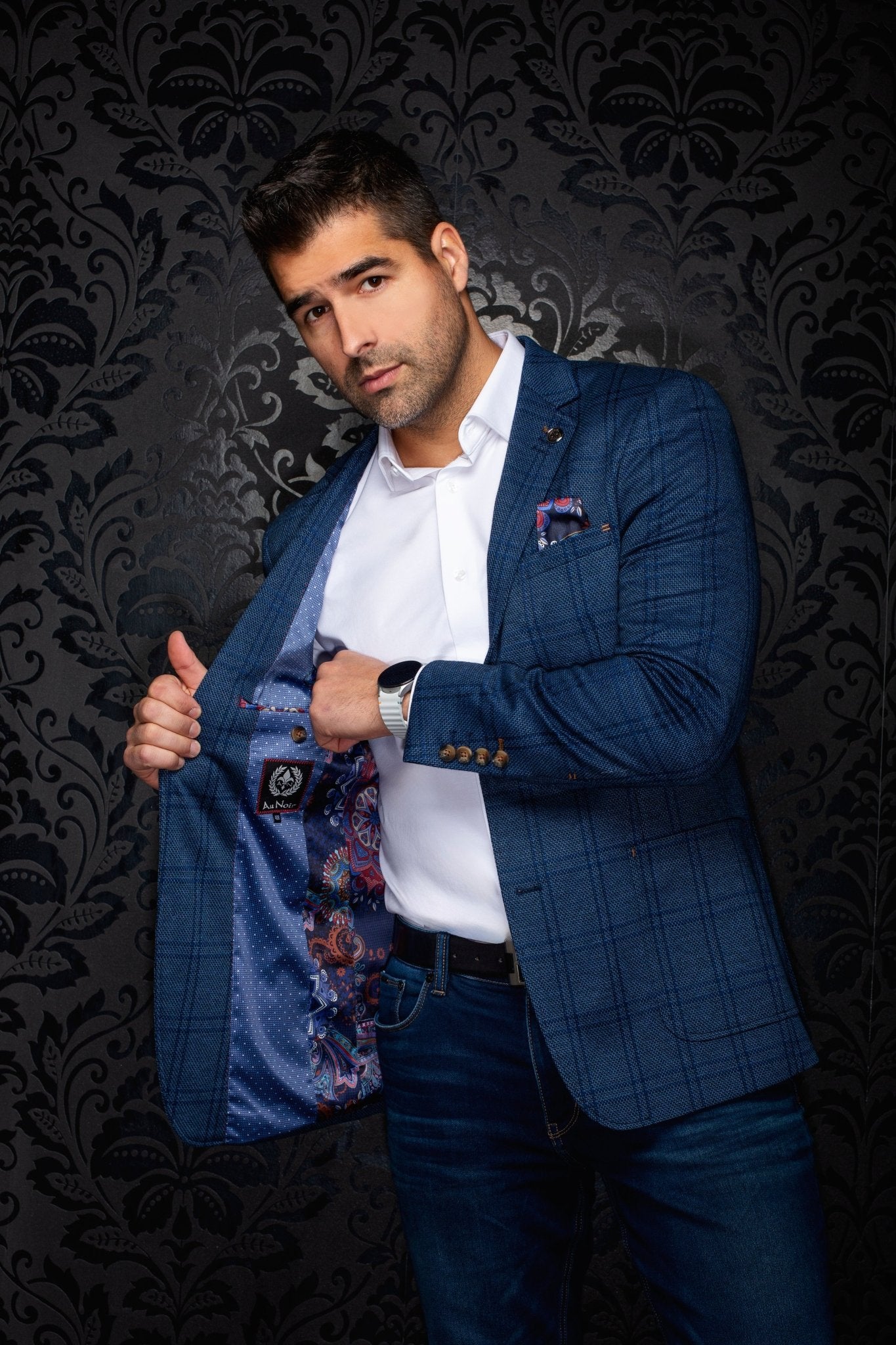 VESTON | BROSNAN, Navy - AU NOIR