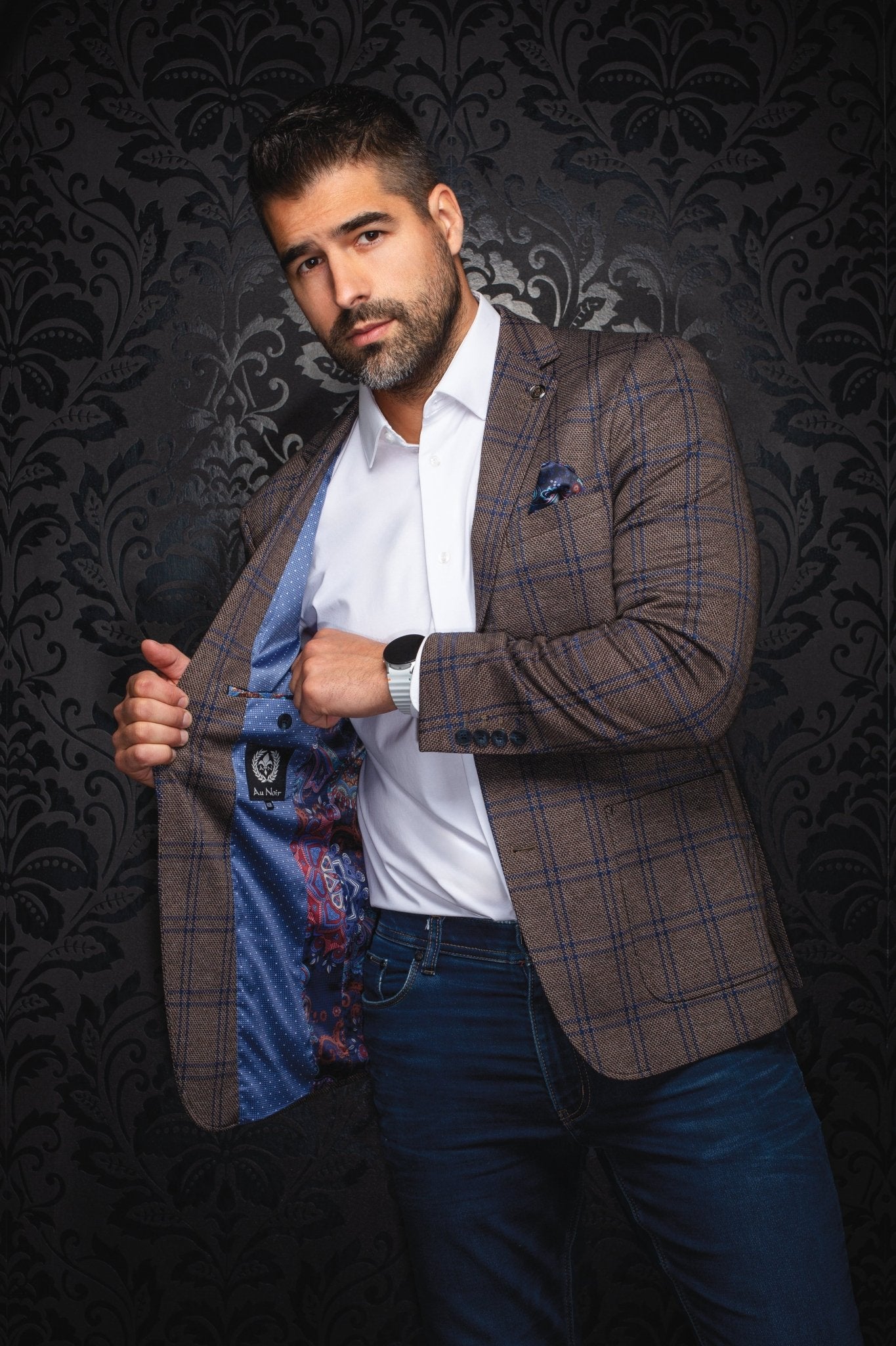 VESTON | BROSNAN, Tobacco - AU NOIR