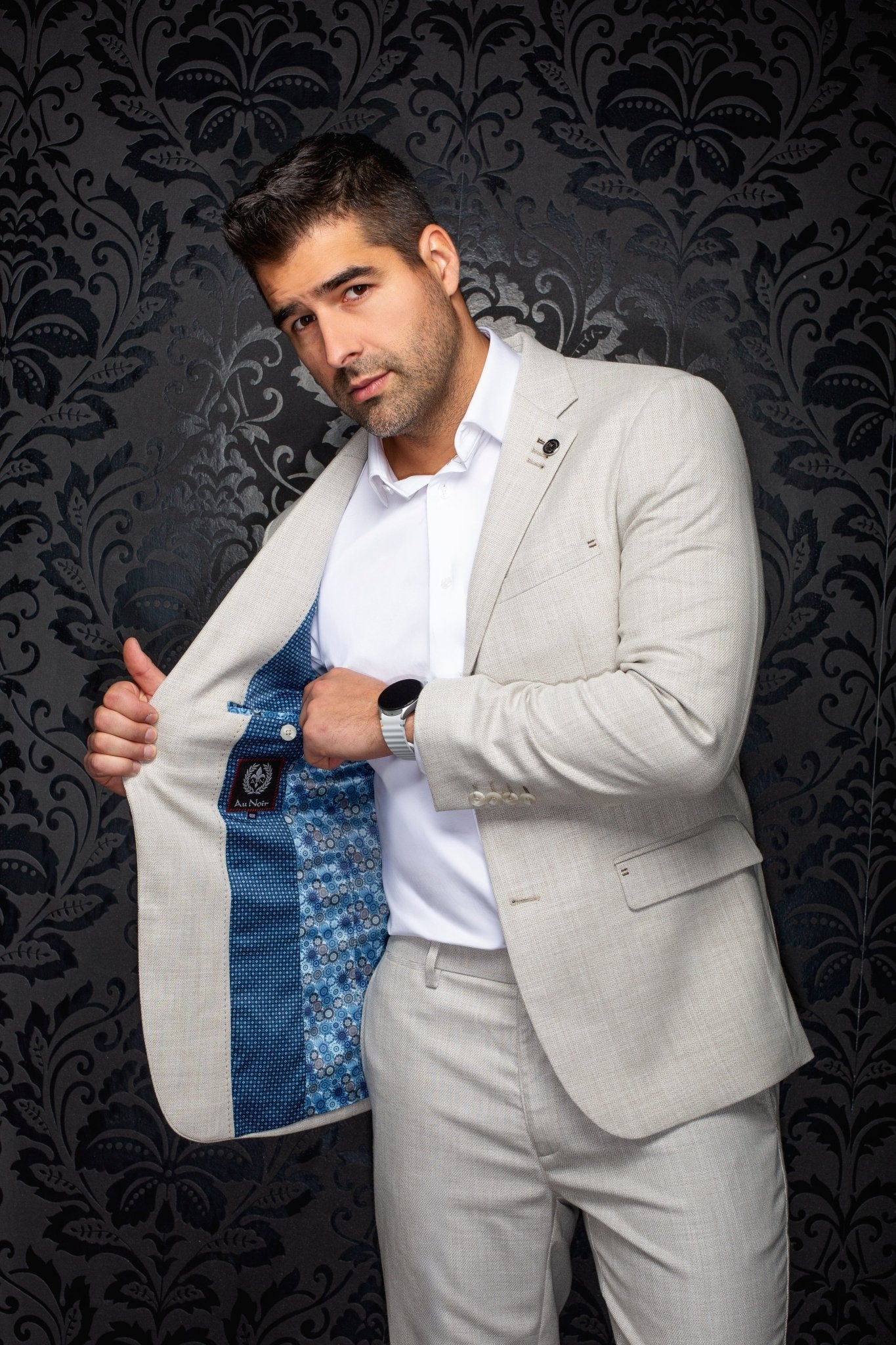 VESTON | CODY, Stone - AU NOIR