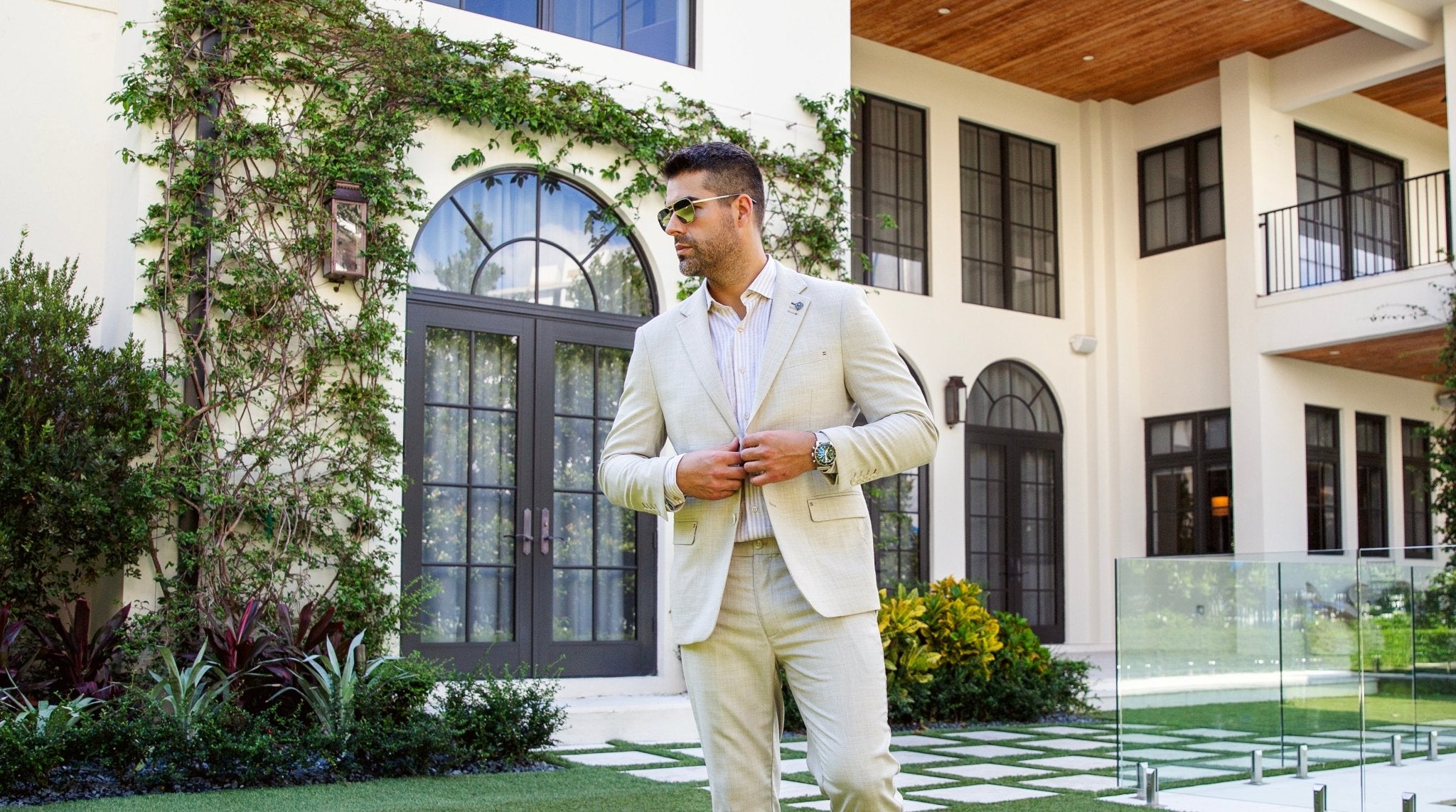 Blazer  CODY, Stone - AU NOIR