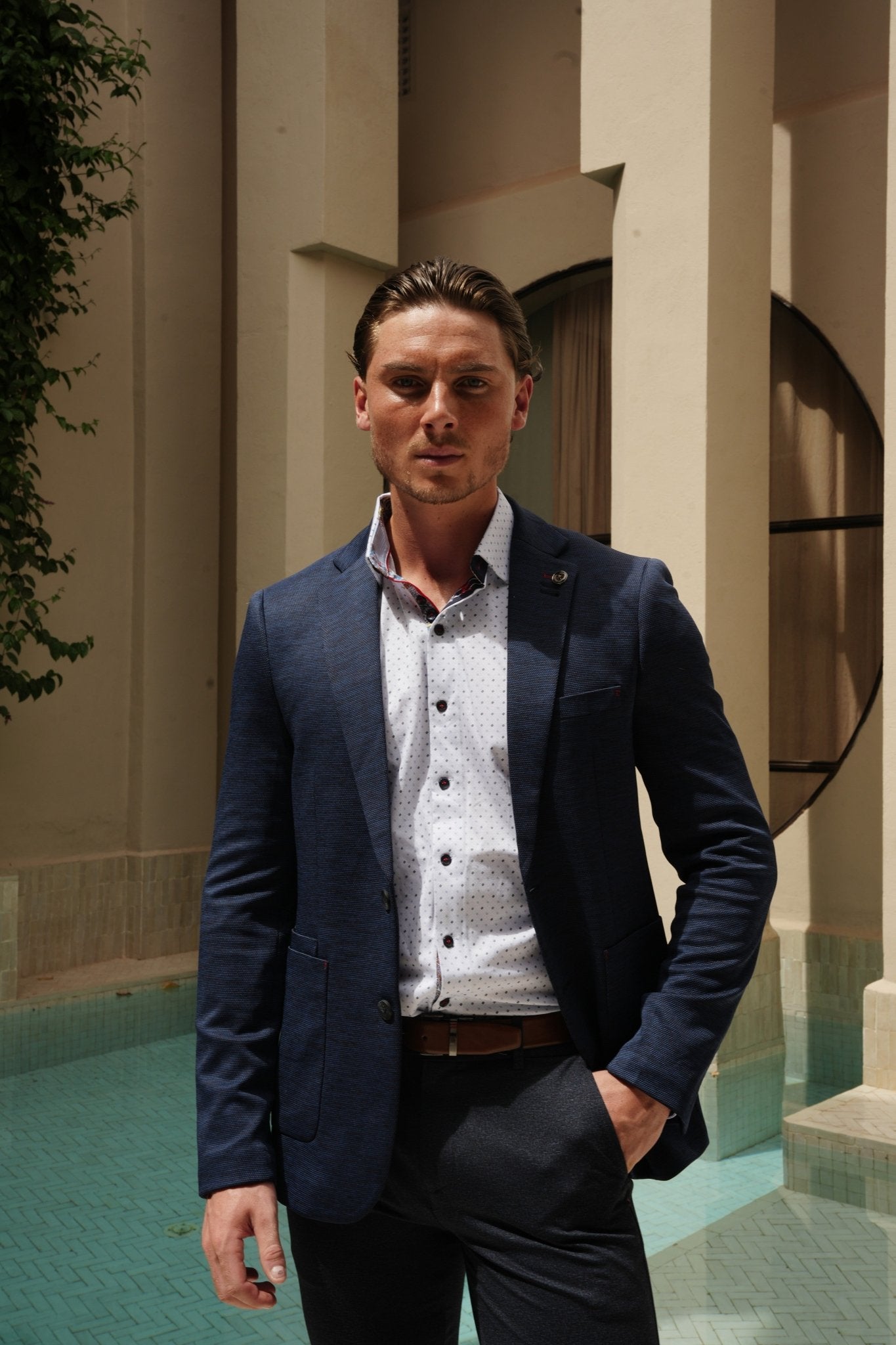 VESTON | DELON, Navy - AU NOIR