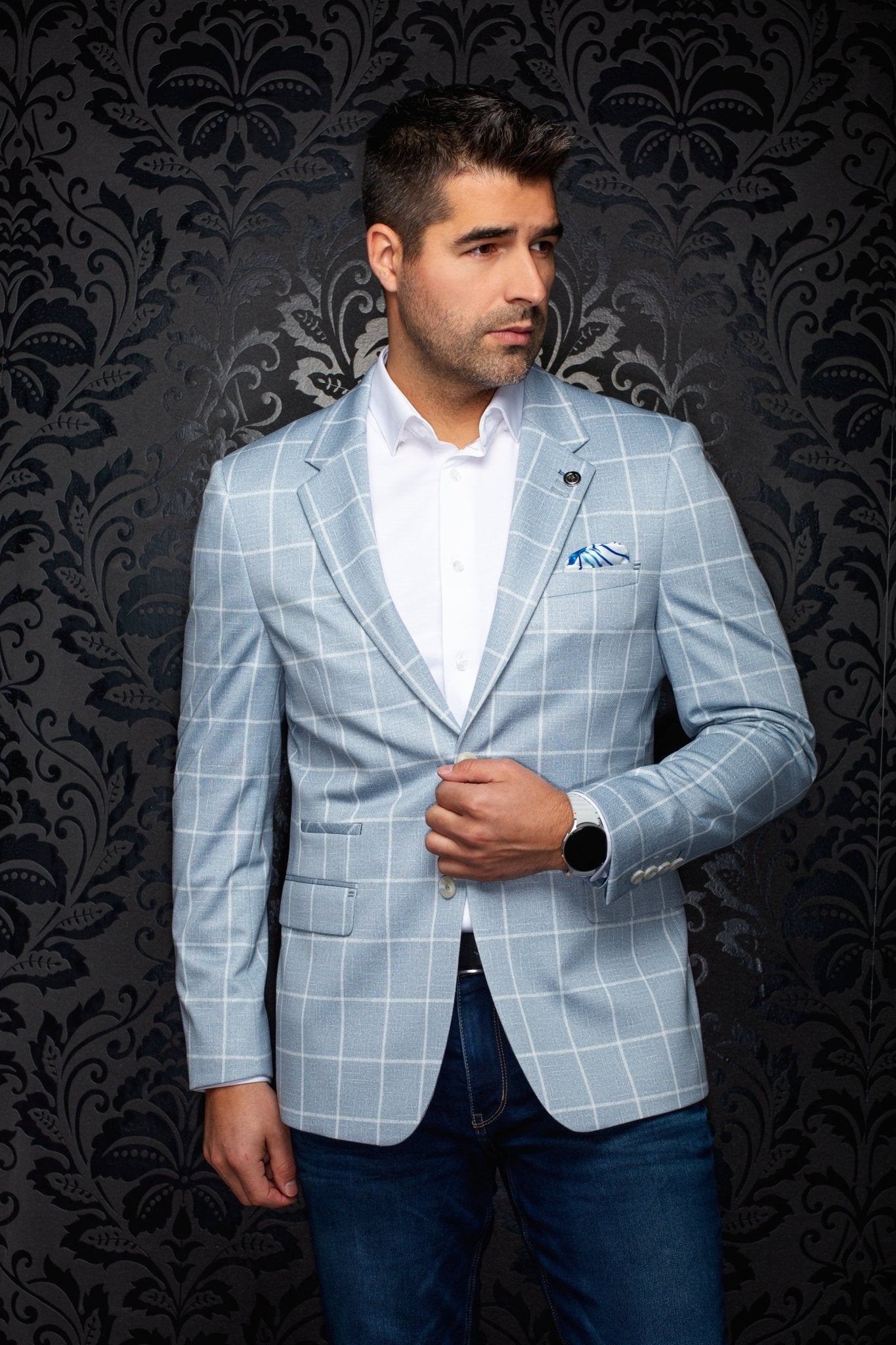 VESTON | FINN, Blue - AU NOIR