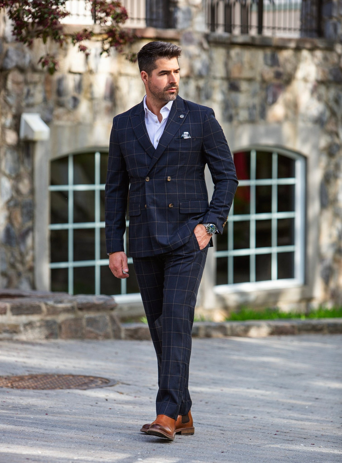 VESTON | GEHRY- DB, Navy - AU NOIR