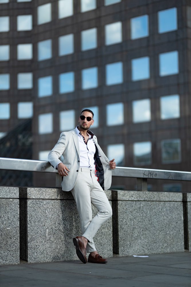 Blazer | GIACOMO, Stone - AU NOIR