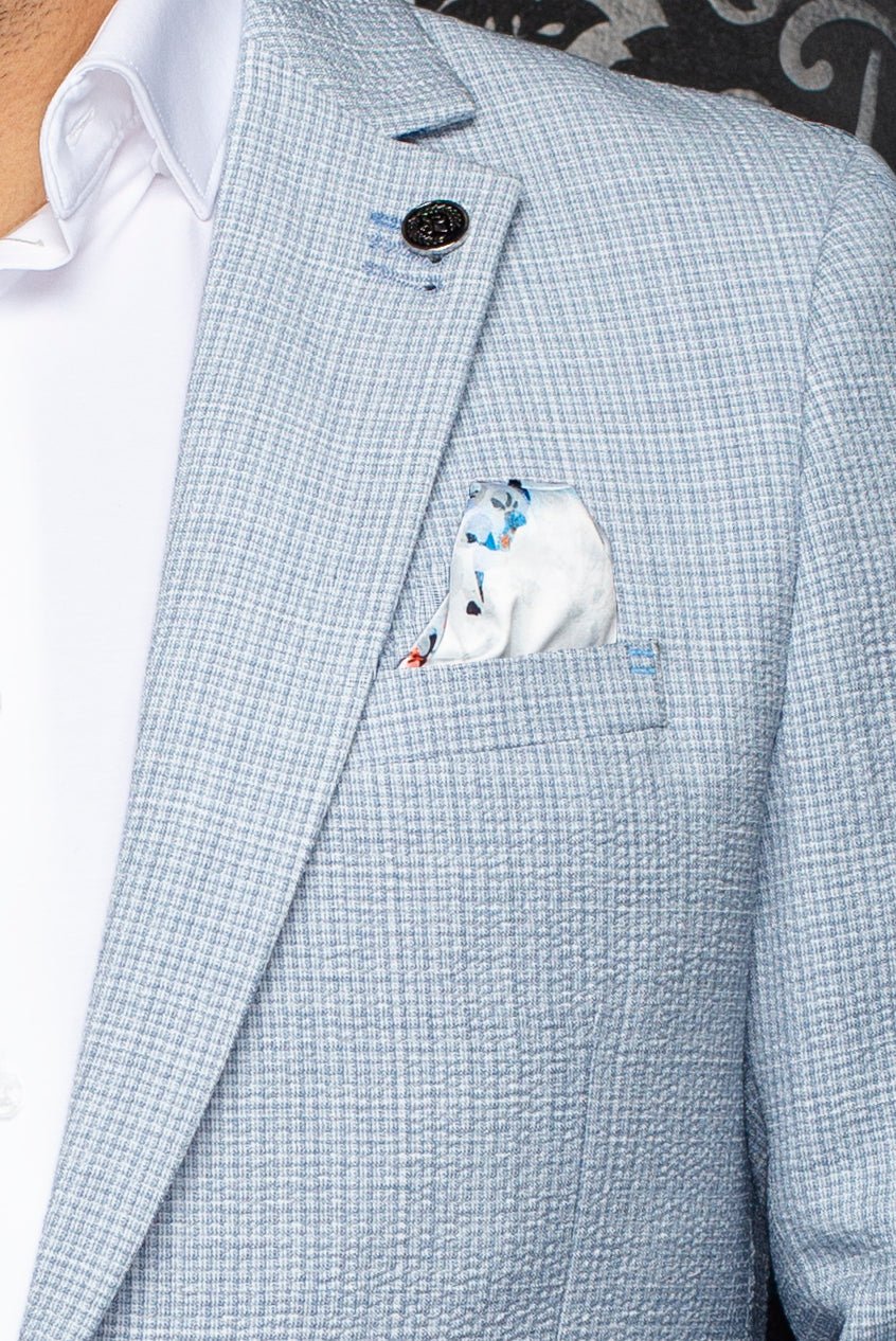 VESTON | JACE, Light Blue - AU NOIR