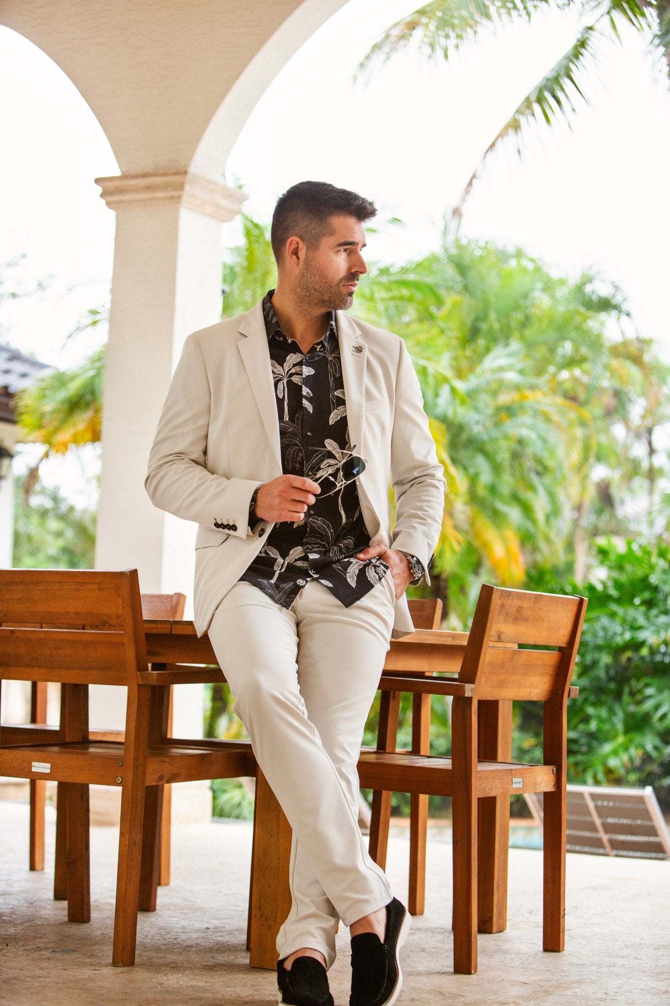 Blazer  KAEL, Beige - AU NOIR