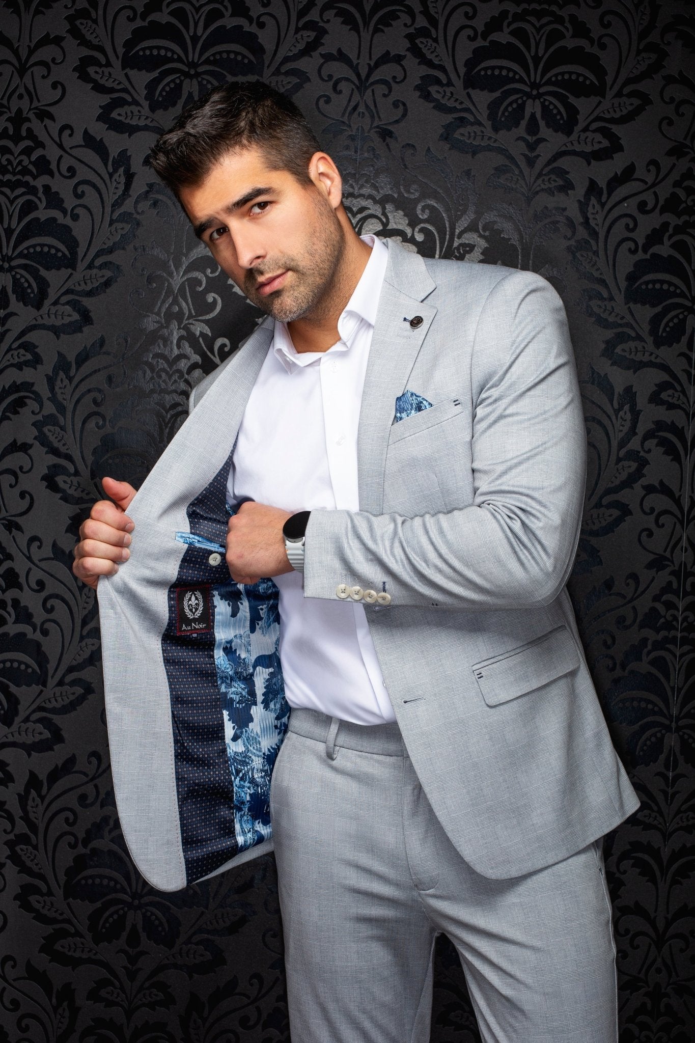 CHAQUETA | LIAM, Gris - AU NOIR