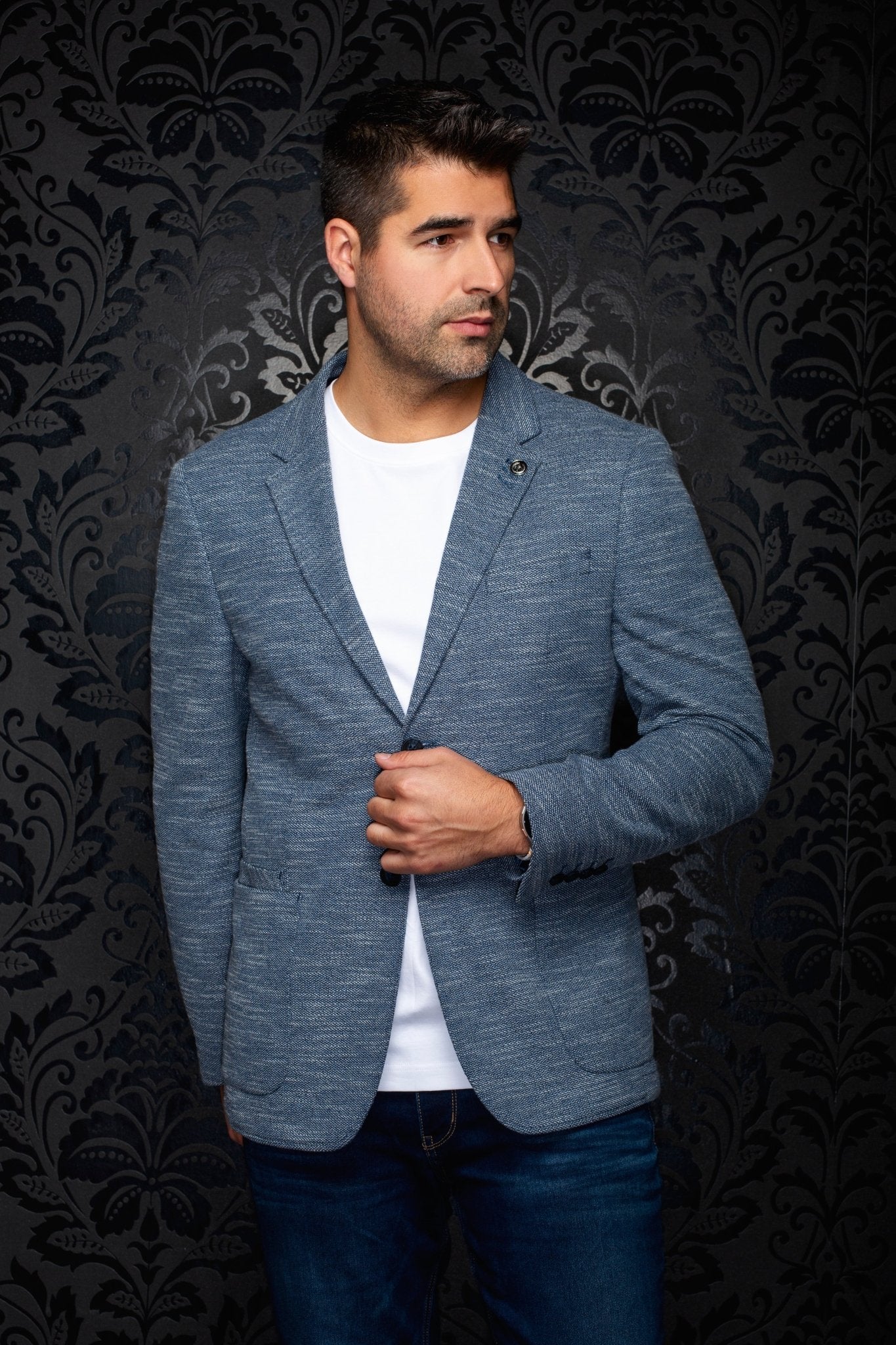 VESTON | NOAH - HOOD, Navy - AU NOIR