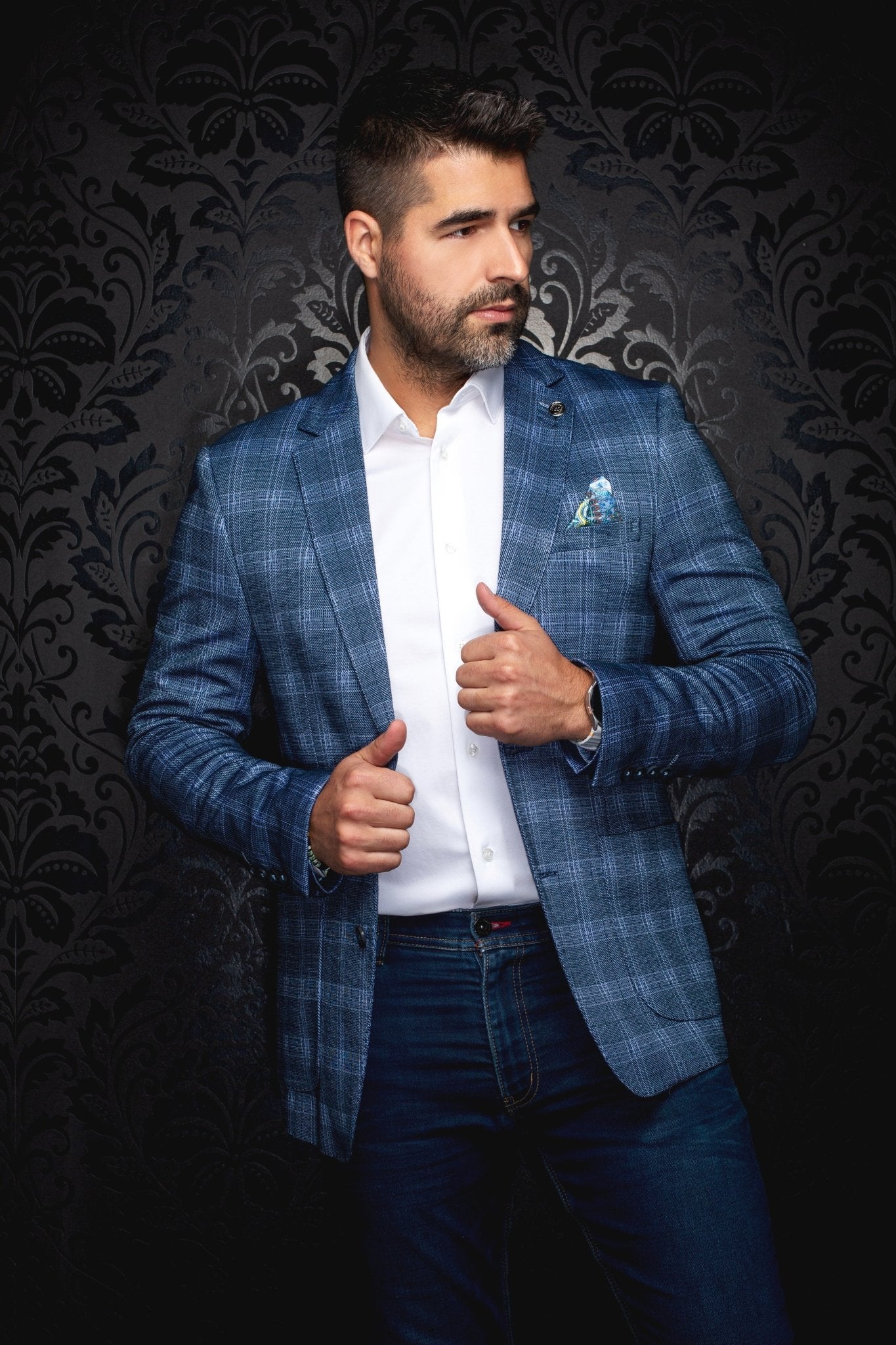 VESTON | RITCHSON, Azul marino - AU NOIR