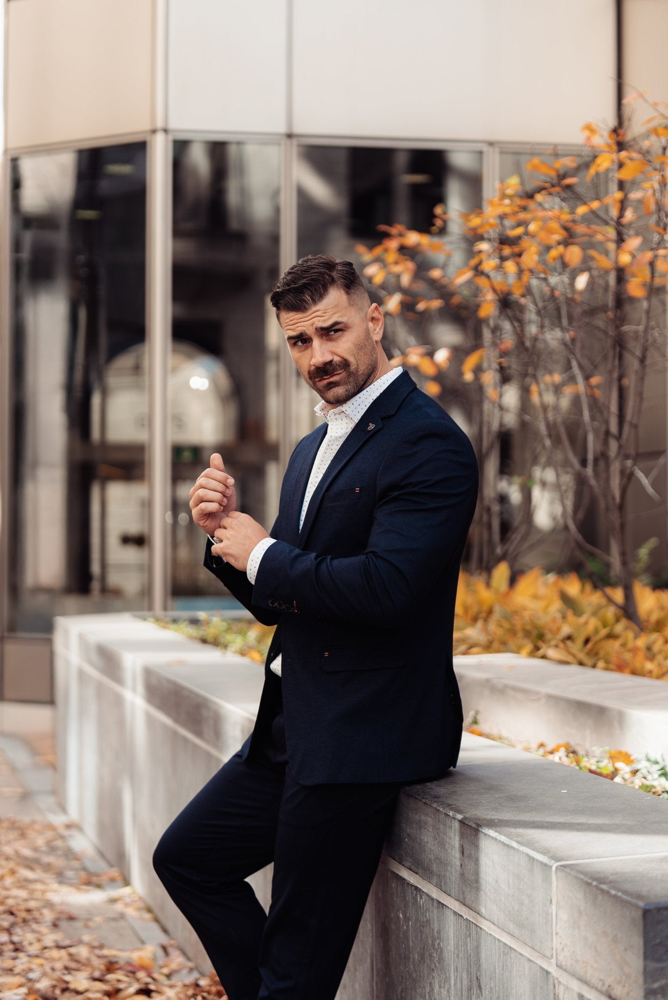 Blazer | Ryan Navy - AU NOIR