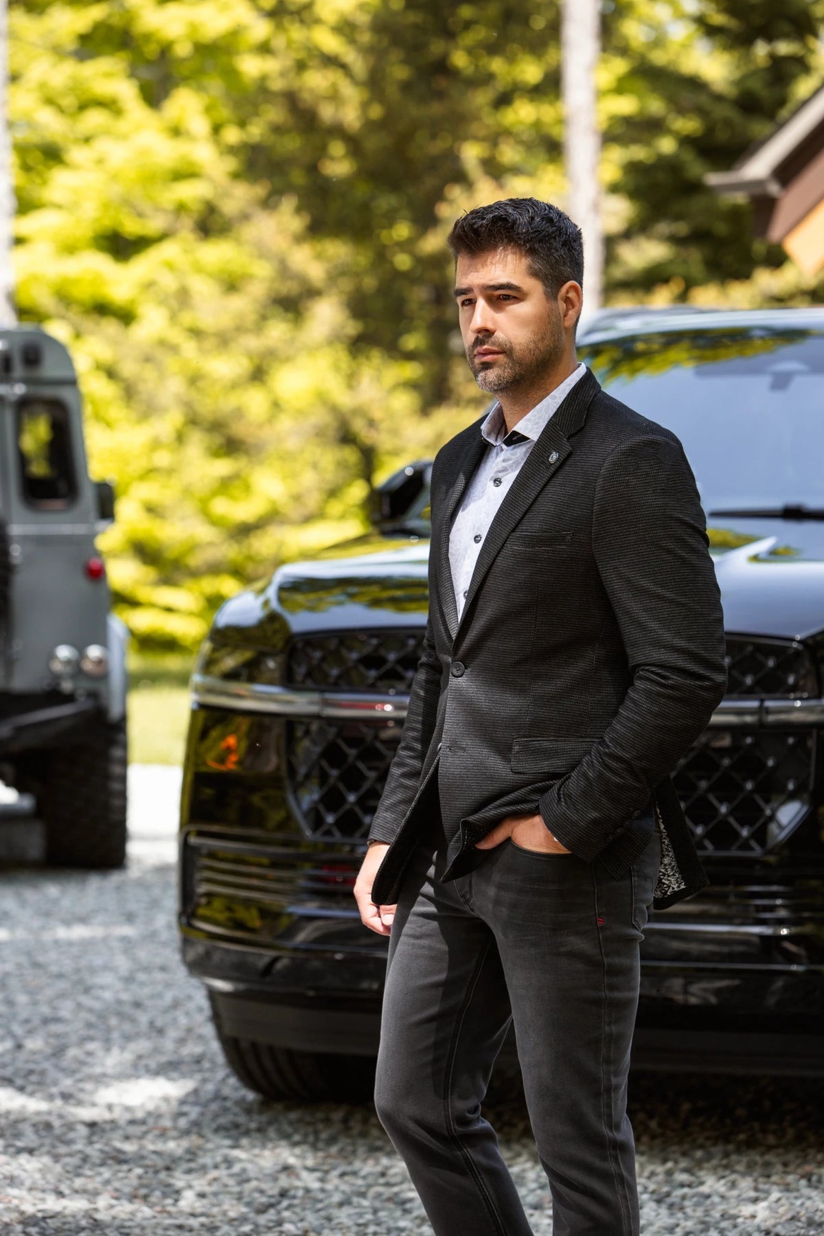 VESTON | SCARPA, Black - AU NOIR