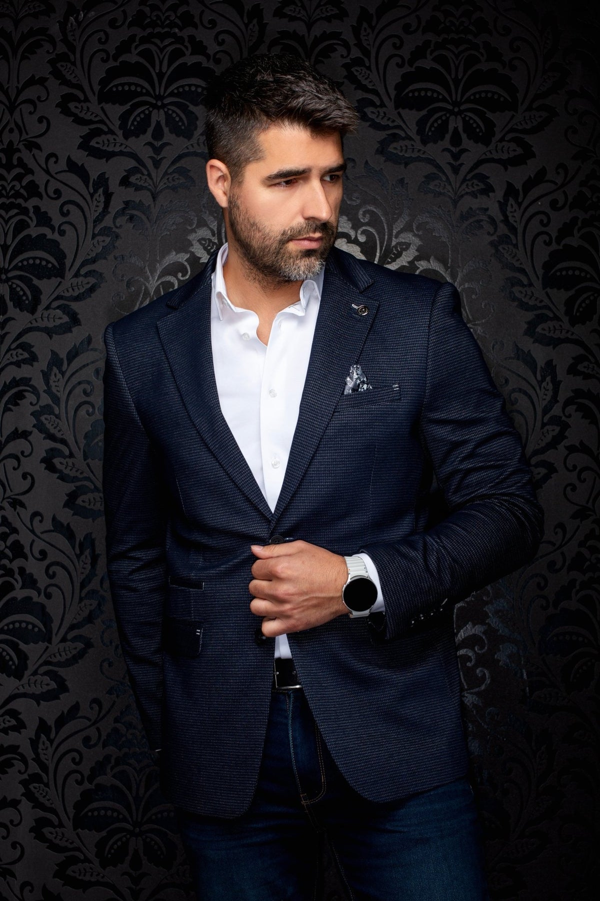 VESTON | SCARPA, Dark Navy - AU NOIR