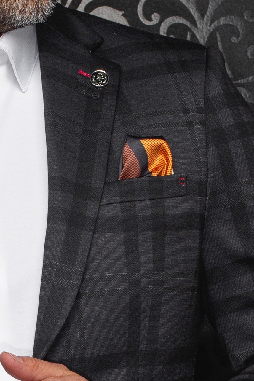 Blazer  SELLECK, Black - AU NOIR