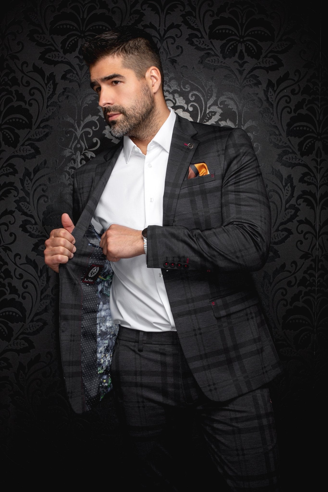 Blazer  SELLECK, Black - AU NOIR