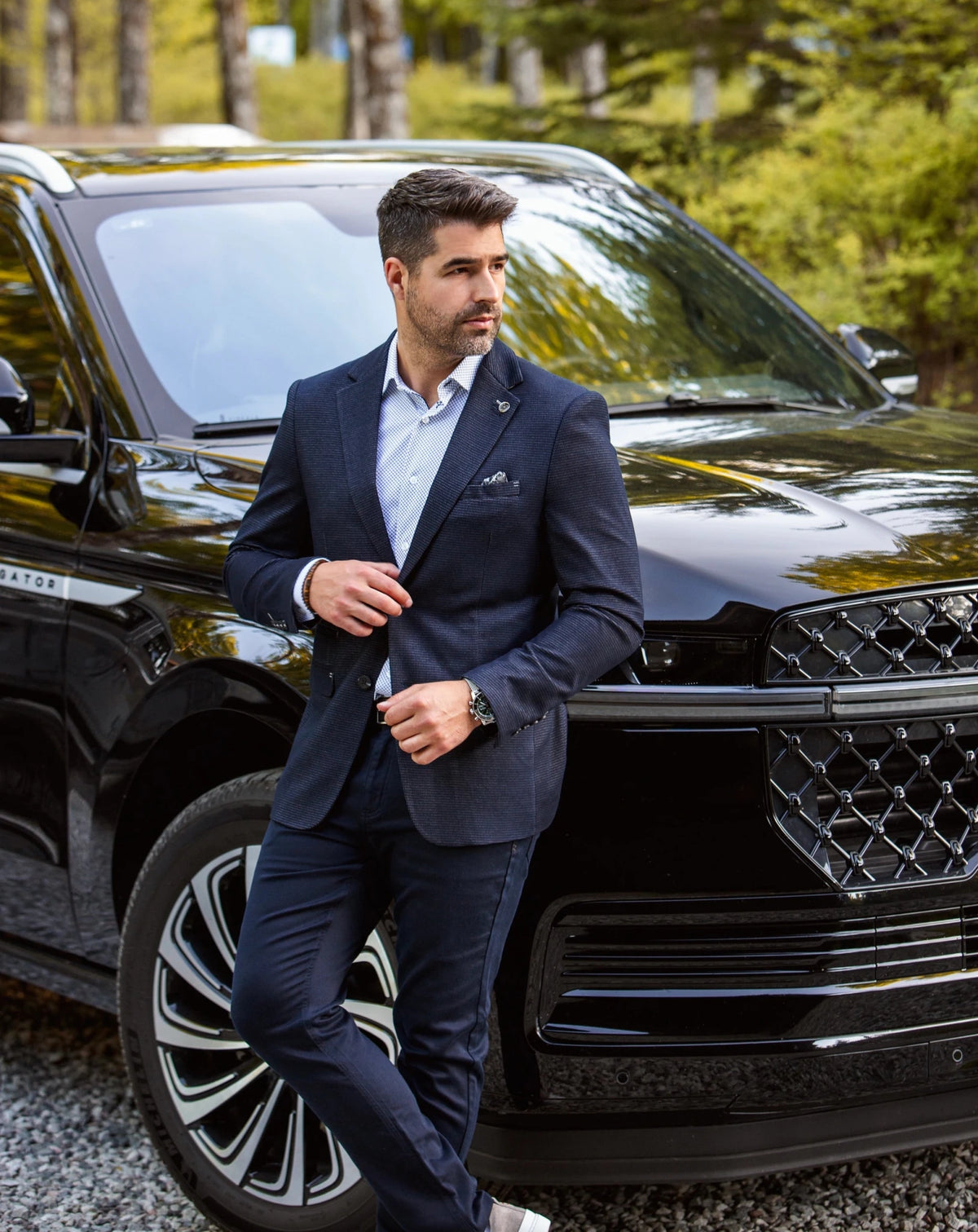 VESTON | SULLIVAN, Dark Blue - AU NOIR