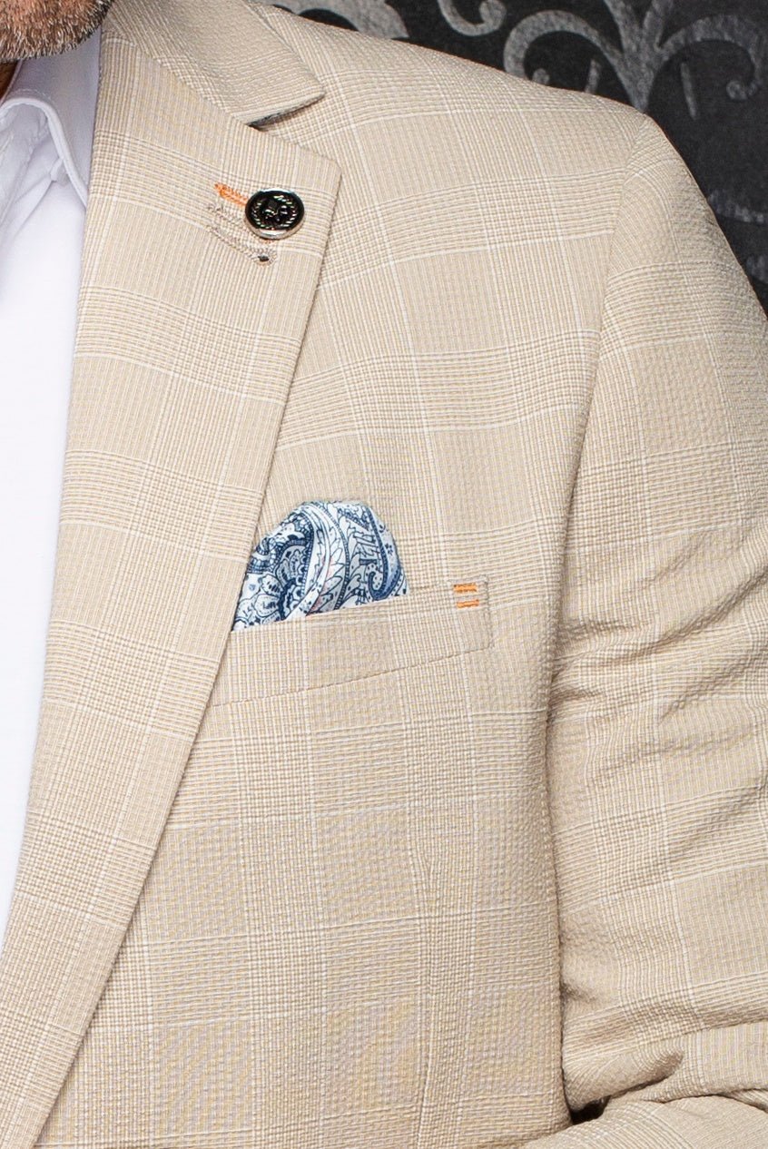 VESTON | TROY, Beige - AU NOIR