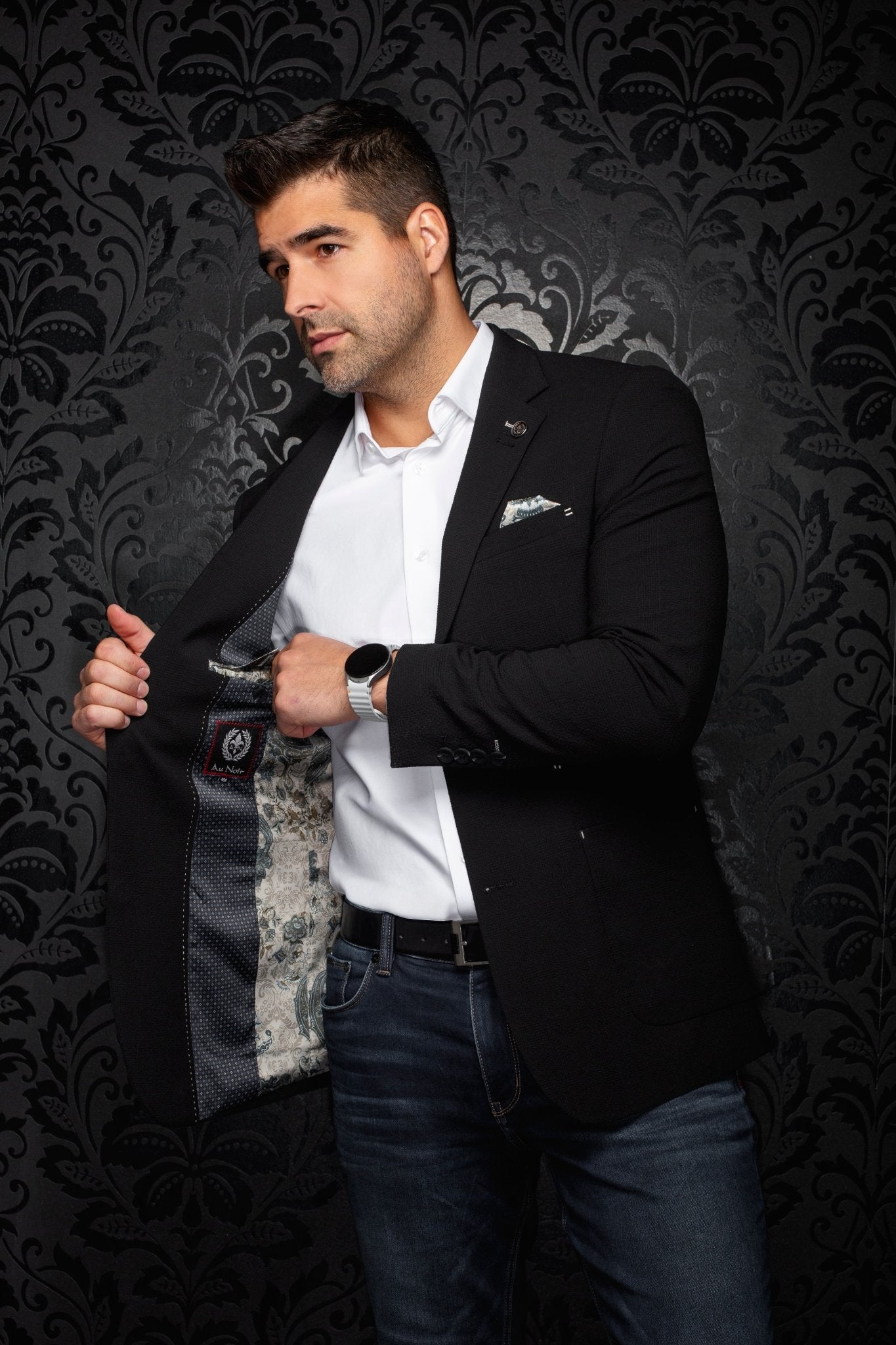 VESTON | TROY, Black - AU NOIR