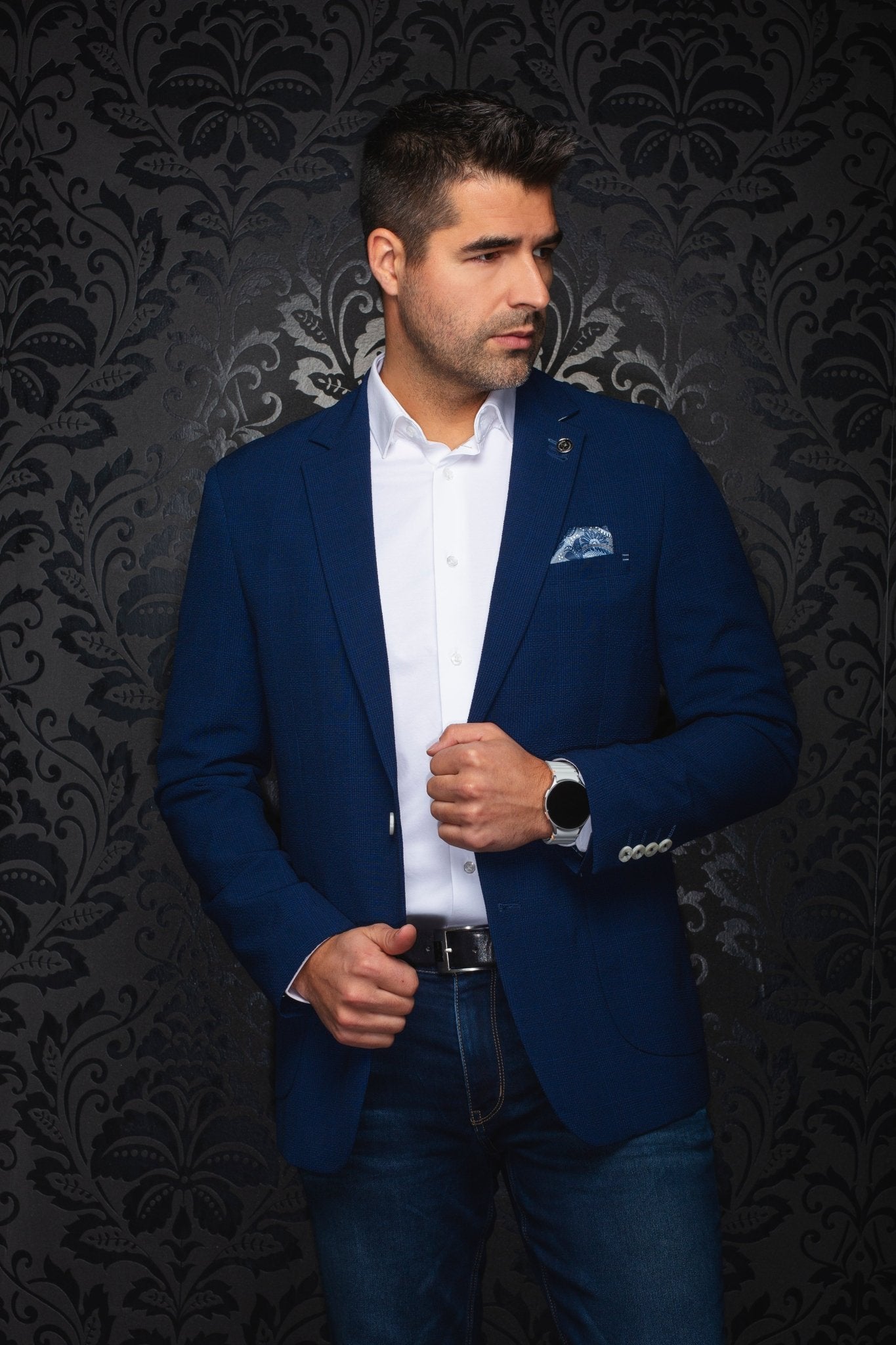 VESTON | TROY, Dark Royal - AU NOIR