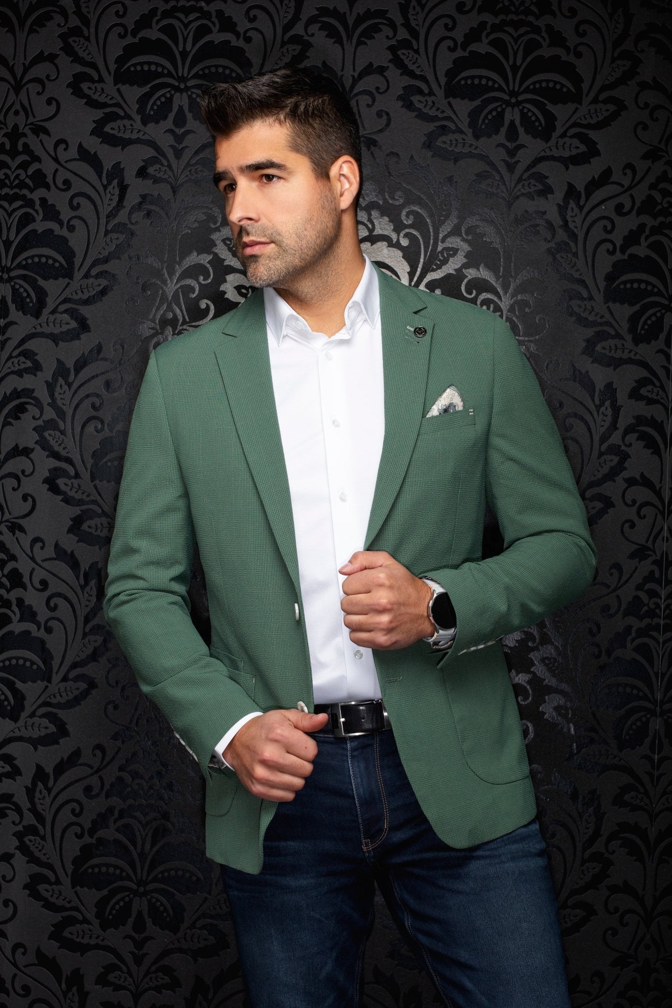 VESTON | TROY, Green - AU NOIR