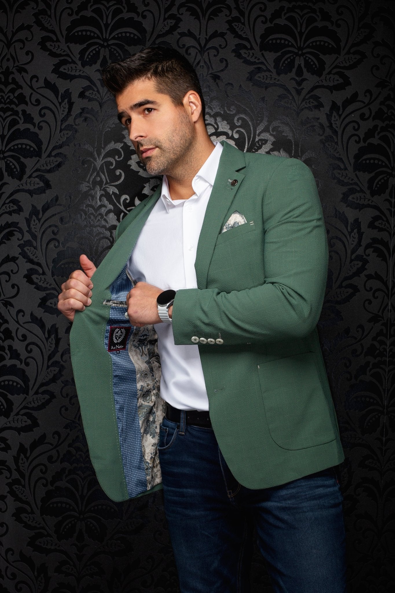 VESTON | TROY, Green - AU NOIR