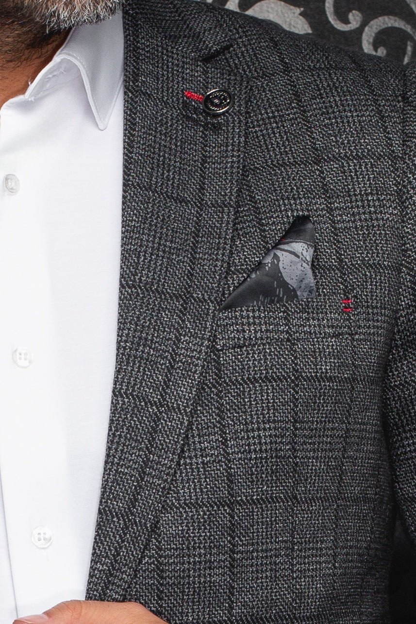 Blazer  WEAVING, Black - AU NOIR