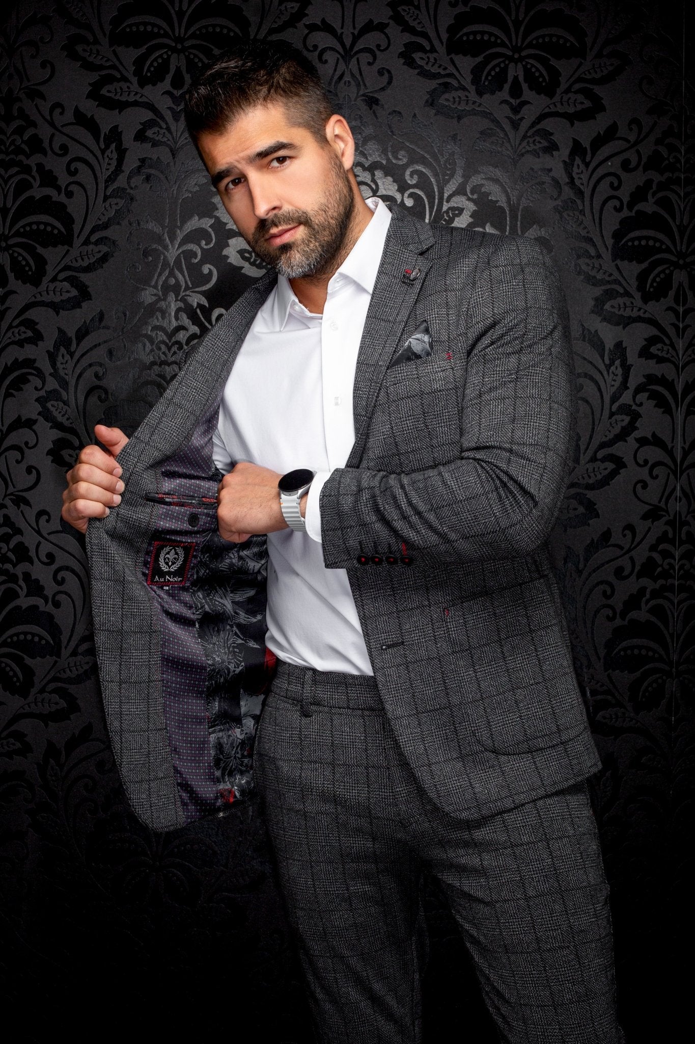 Blazer  WEAVING, Black - AU NOIR