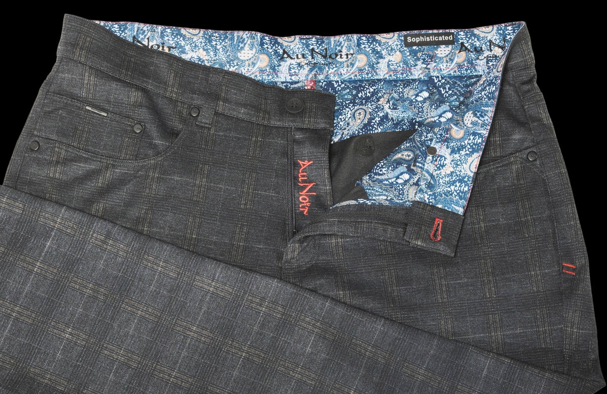 PANTALÓN | winchester BENEDICT, negro - AU NOIR
