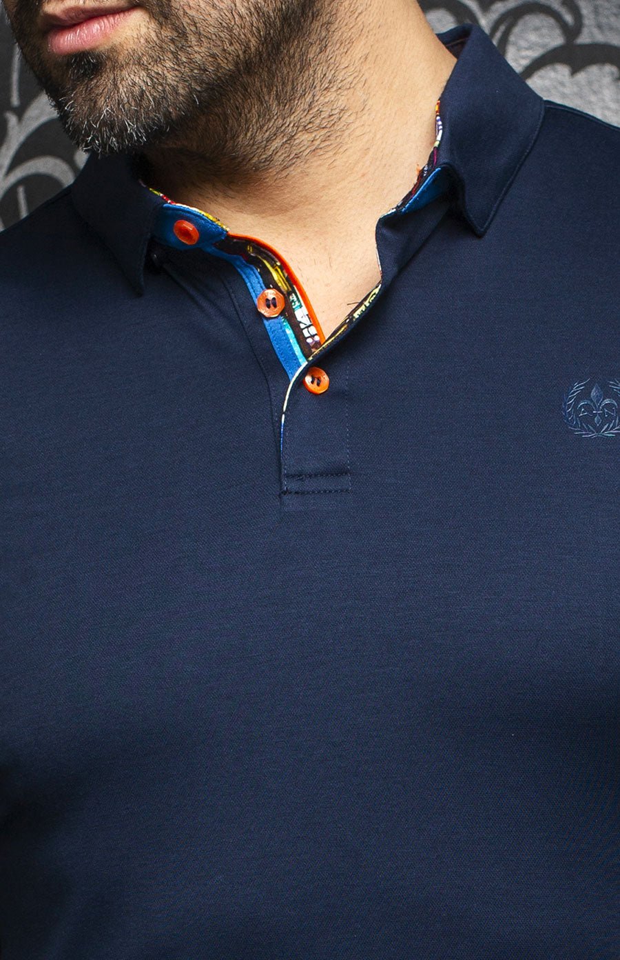 Polo | FALCON, azul marino - AU NOIR