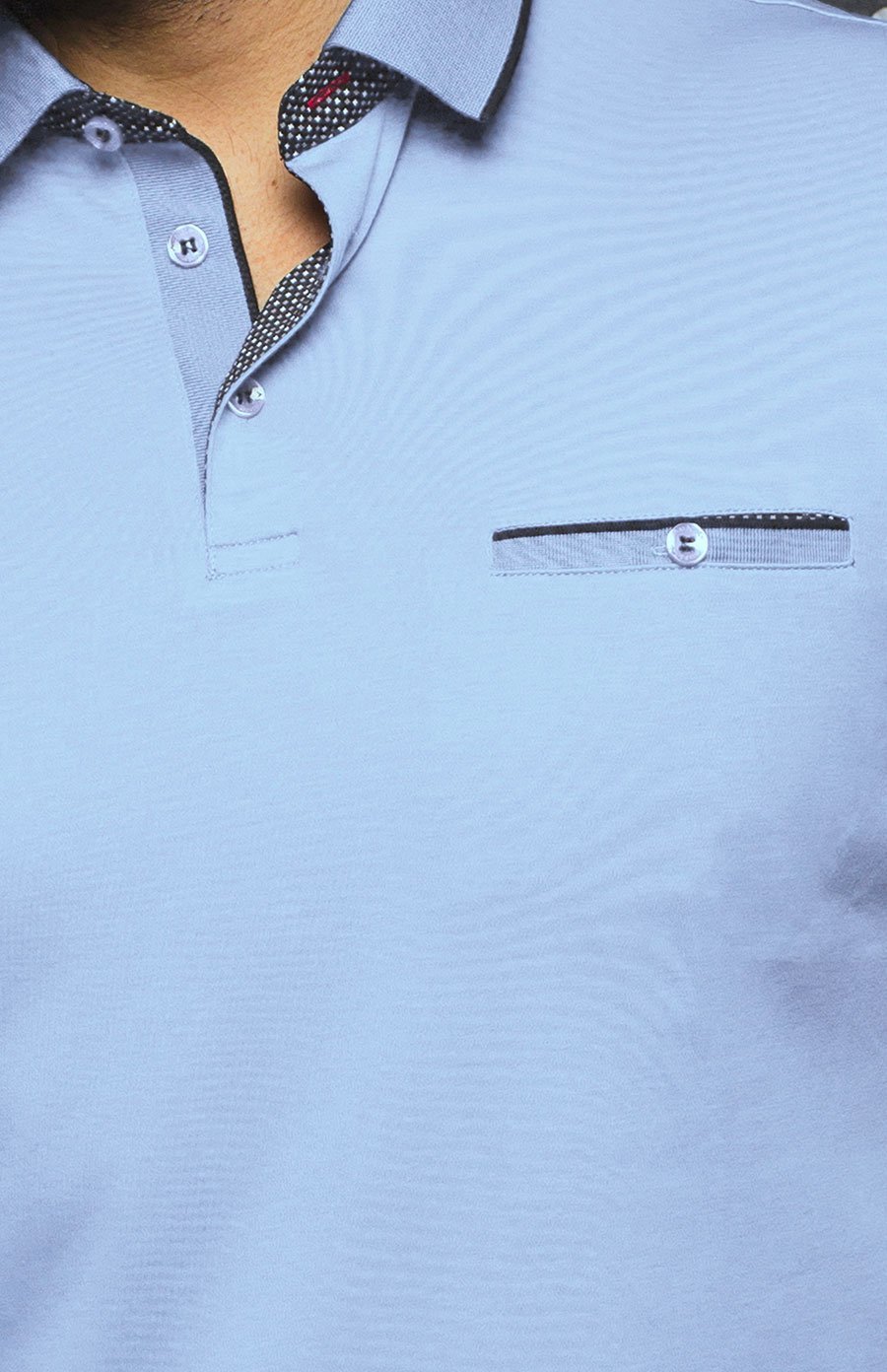 Polo | MERCURY, azul claro - AU NOIR