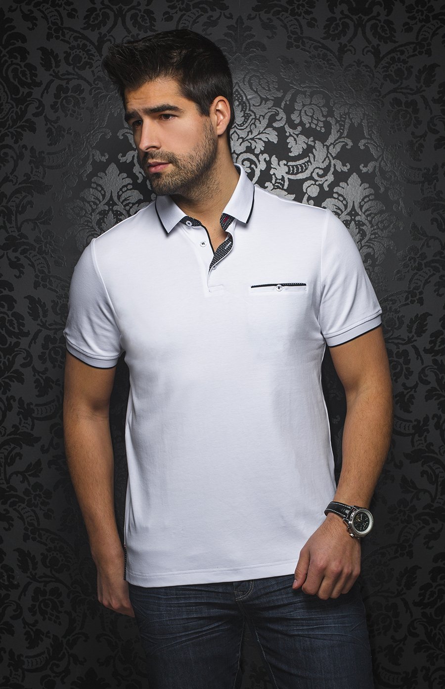 Polo | MERCURY Blanco - AU NOIR