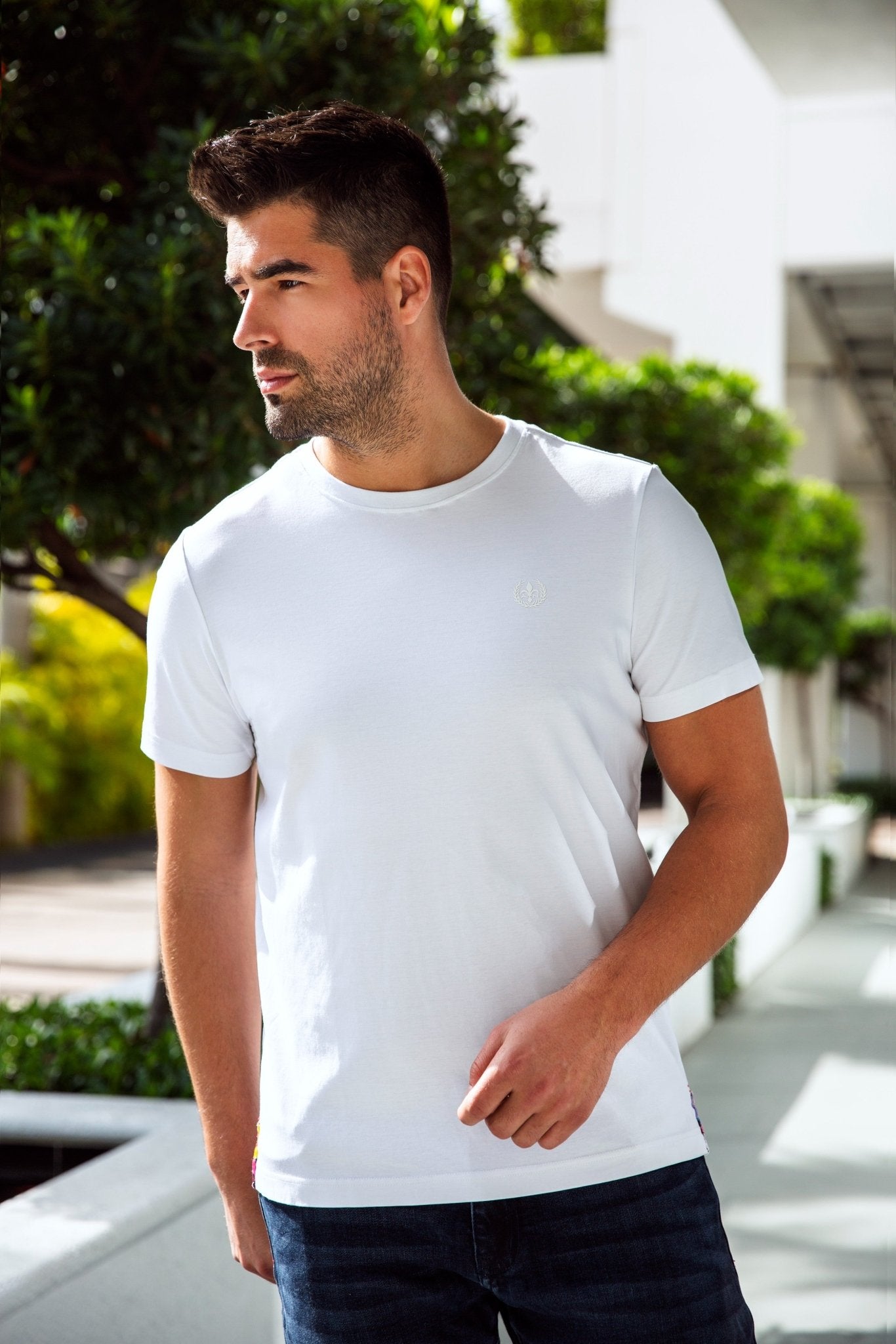T-shirt | MICHAEL-C, white - AU NOIR