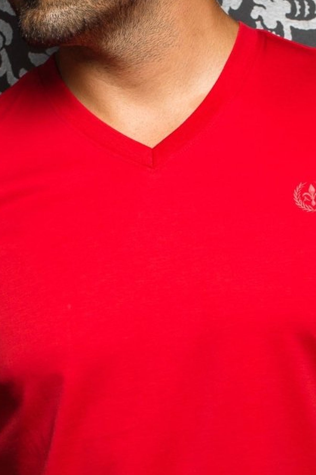 T-shirt | MICHAEL-V, red - AU NOIR