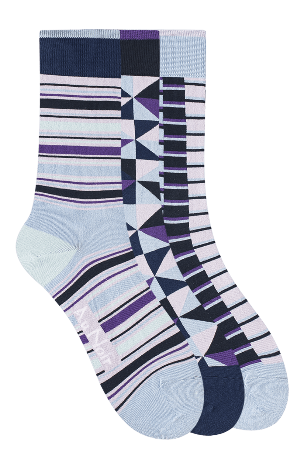 3 PAIRS - MEN'S SOCKS - AU NOIR