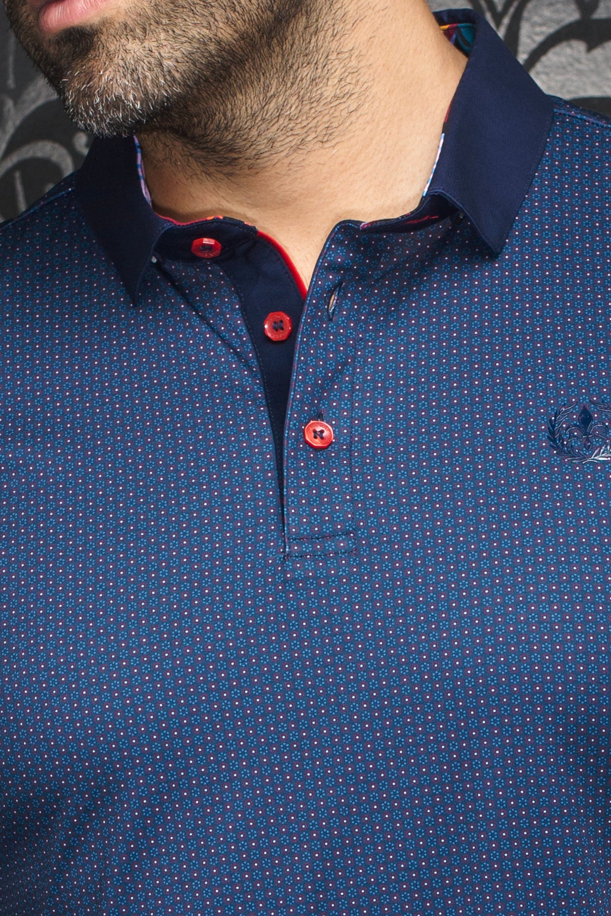 POLO LONG SLEEVES | GOLDONI, Dark Blue