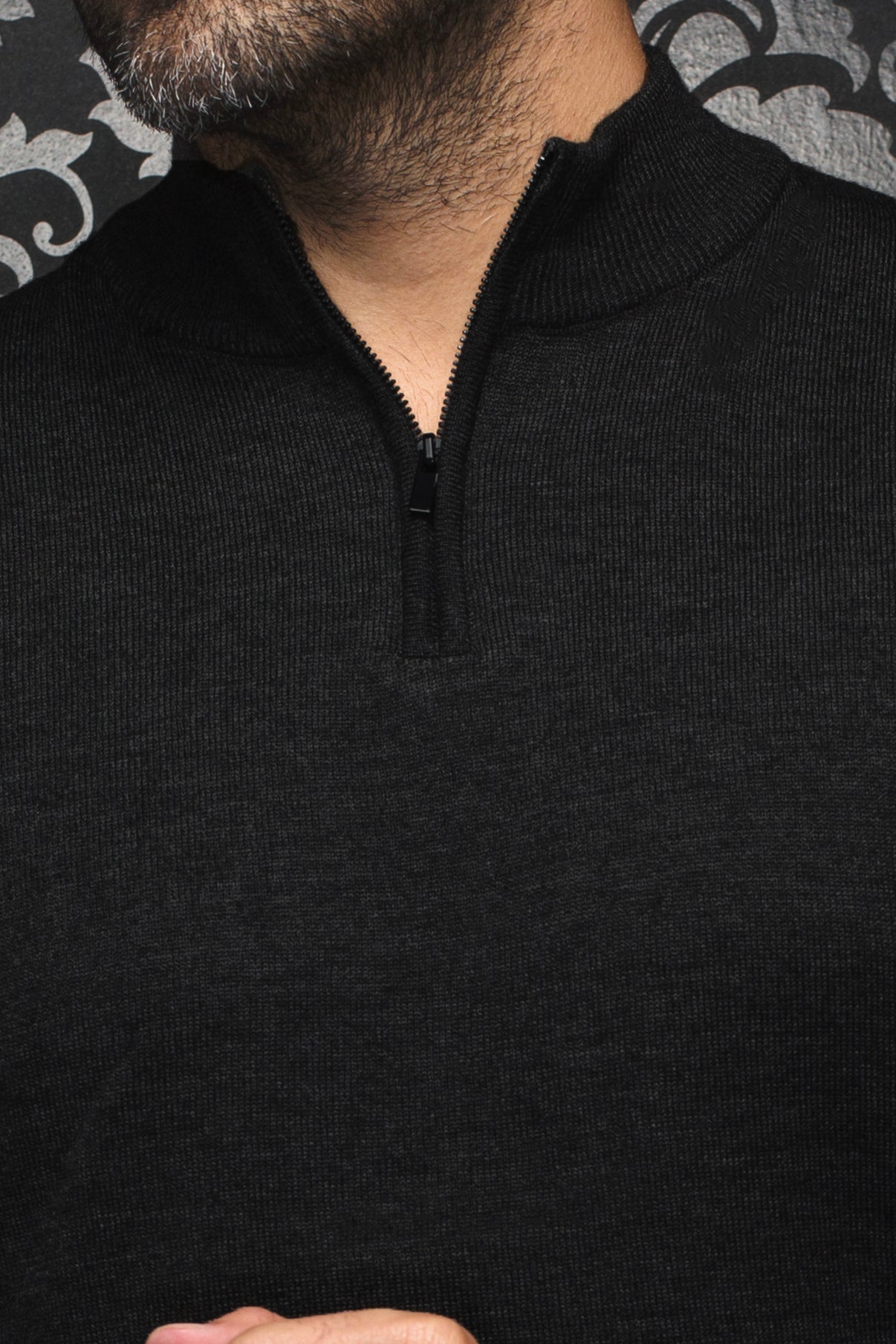 MERINO WOOL SWEATER | MESTA, black