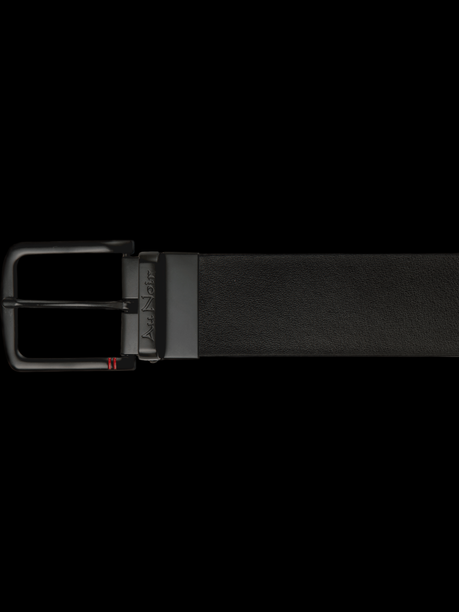 REVERSIBLE BELT | STRAUSS BLACK, black - brown - AU NOIR