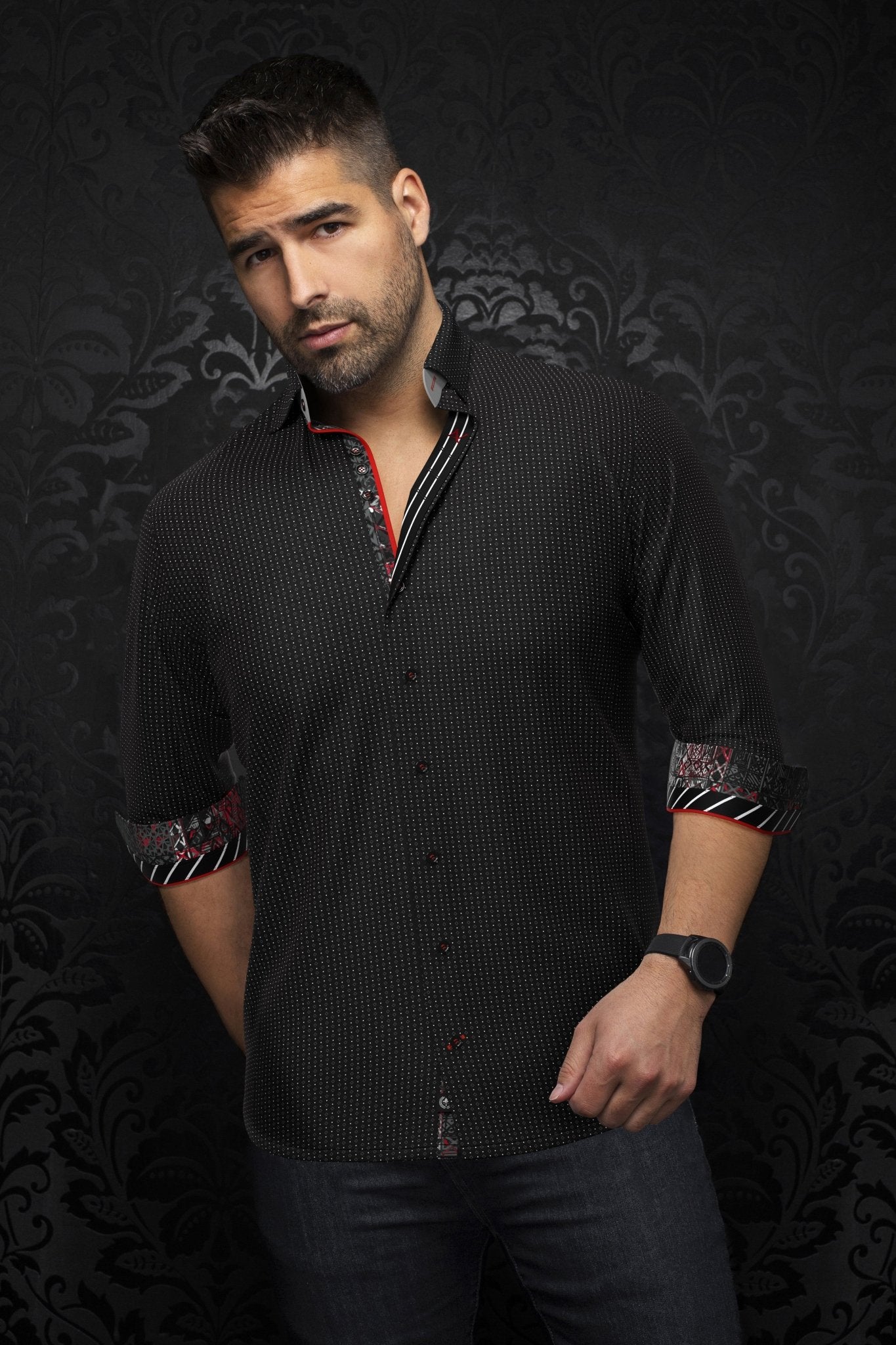 Shirt | BALLERINI, Black - AU NOIR