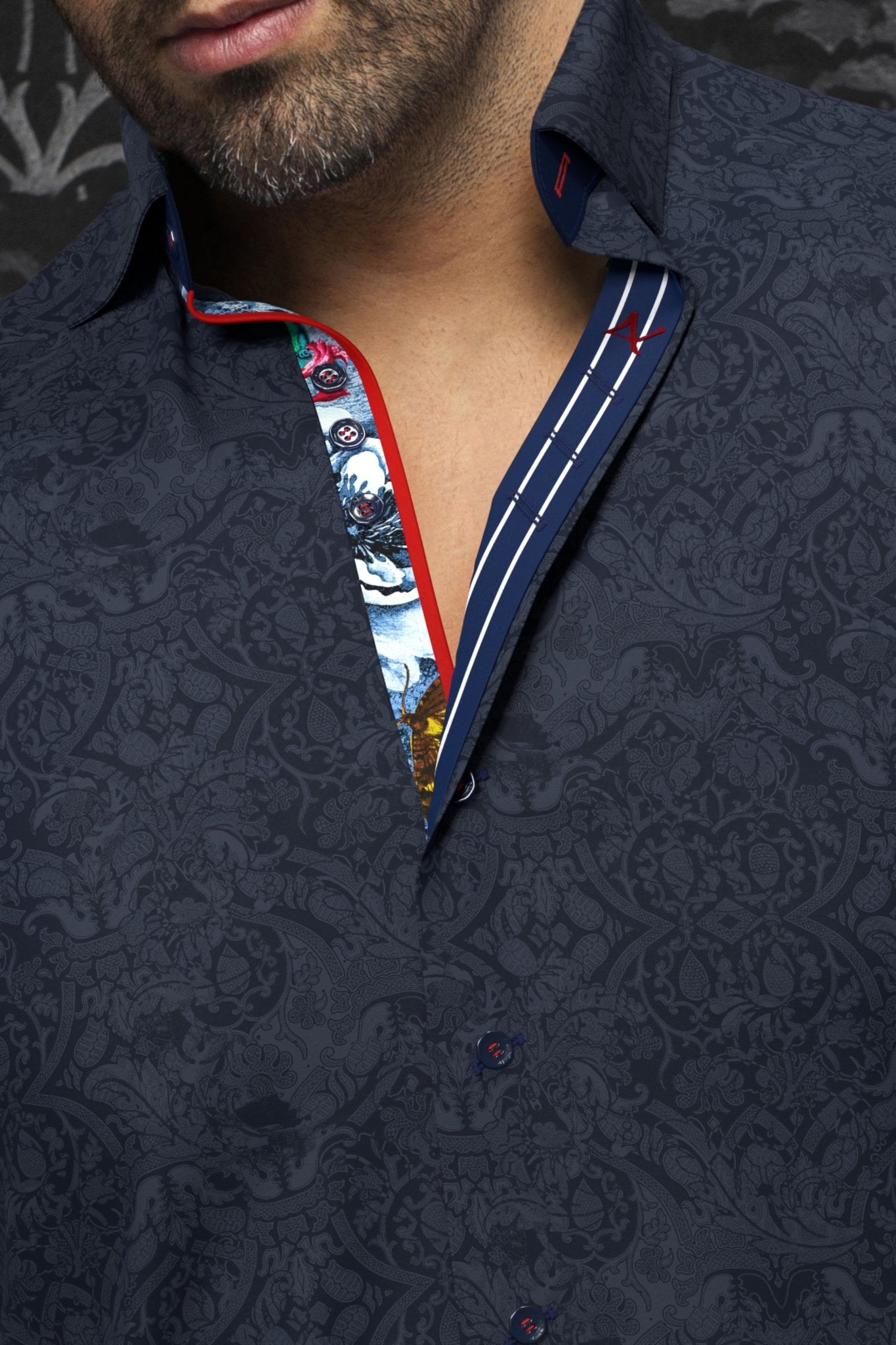 shirt | BARDELLI, Navy - AU NOIR