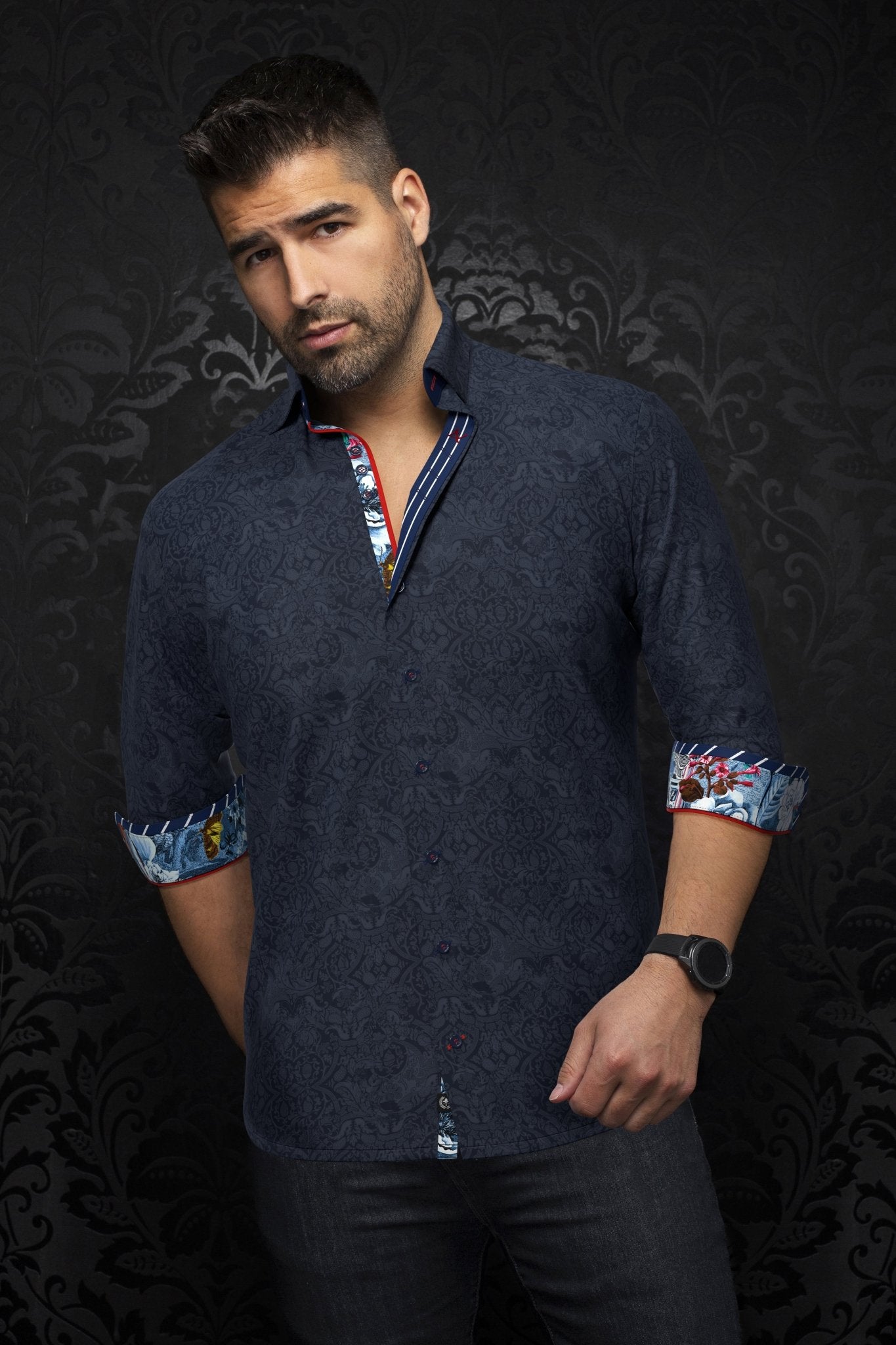 shirt | BARDELLI, Navy - AU NOIR