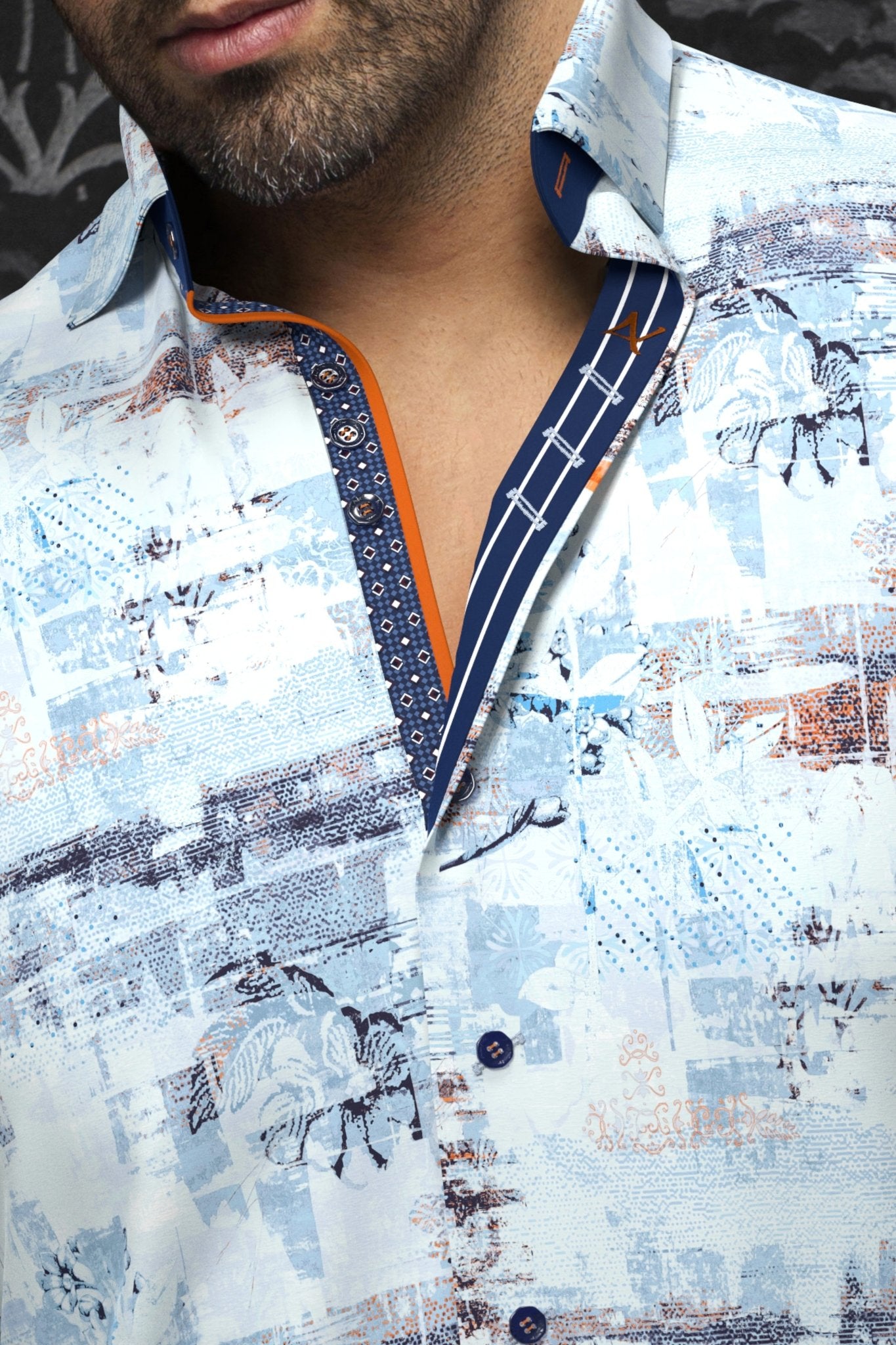 shirt | BRICE, Light Blue - AU NOIR